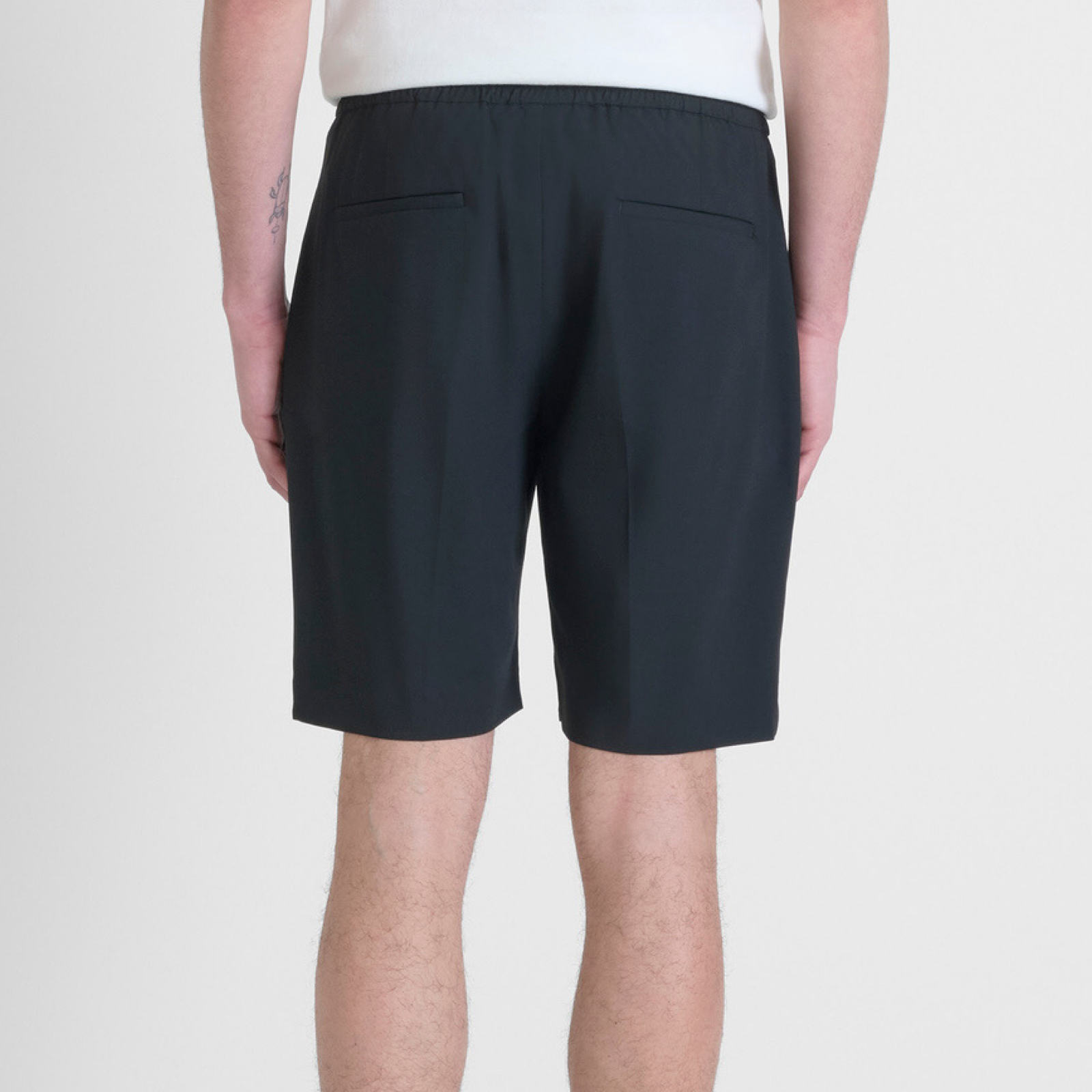 Мъжки черни къси панталони Antony Morato MMSH00211-FA600288