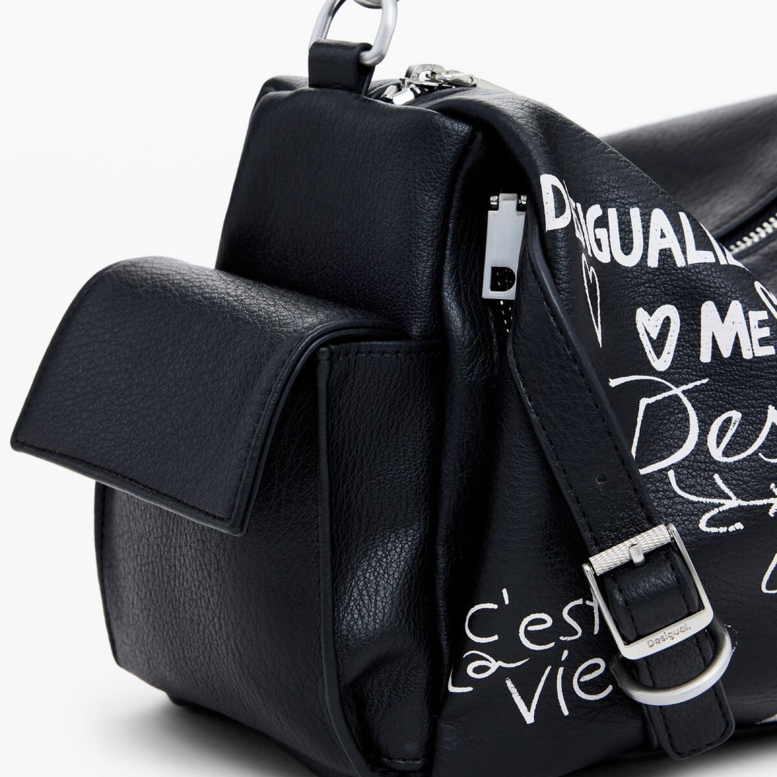 Дамска чанта Women’s handbag Desigual
25WAXPA6 2000 Black detail view