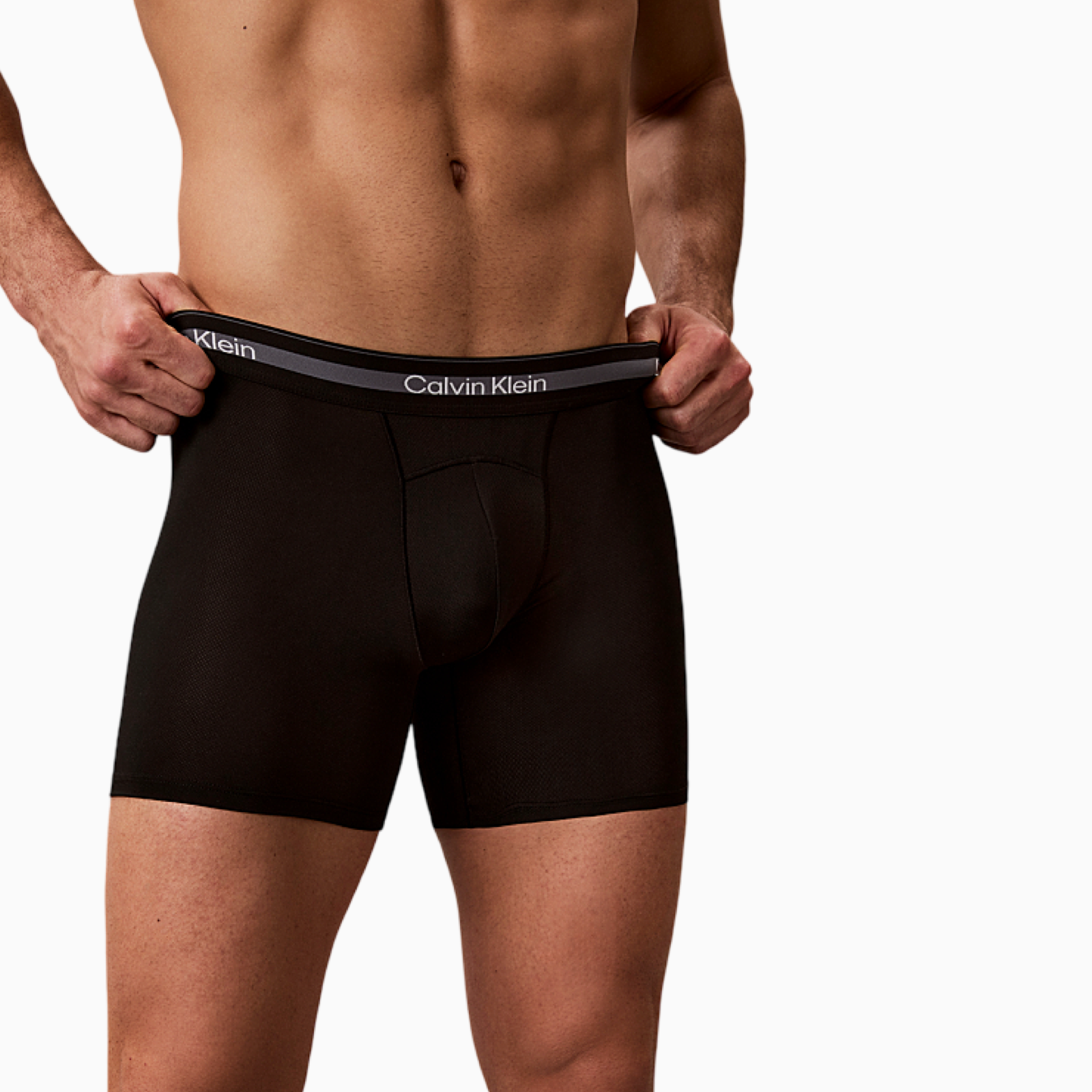 Мъжки боксерки Calvin Klein Men 3-pack Boxers LV00NB4537 UB1 Close-Up