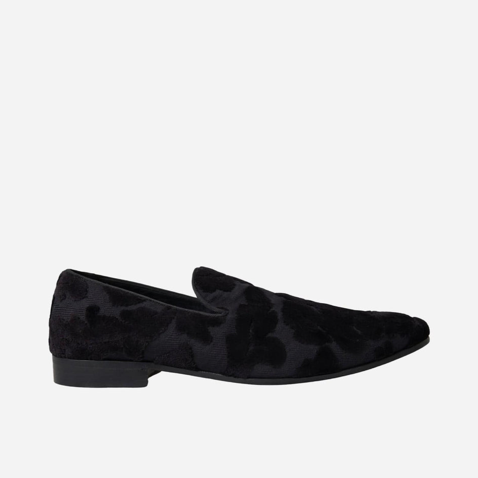 Мъжки мокасини Dolce & Gabbana Exquisite Black Vintage Men Loafers