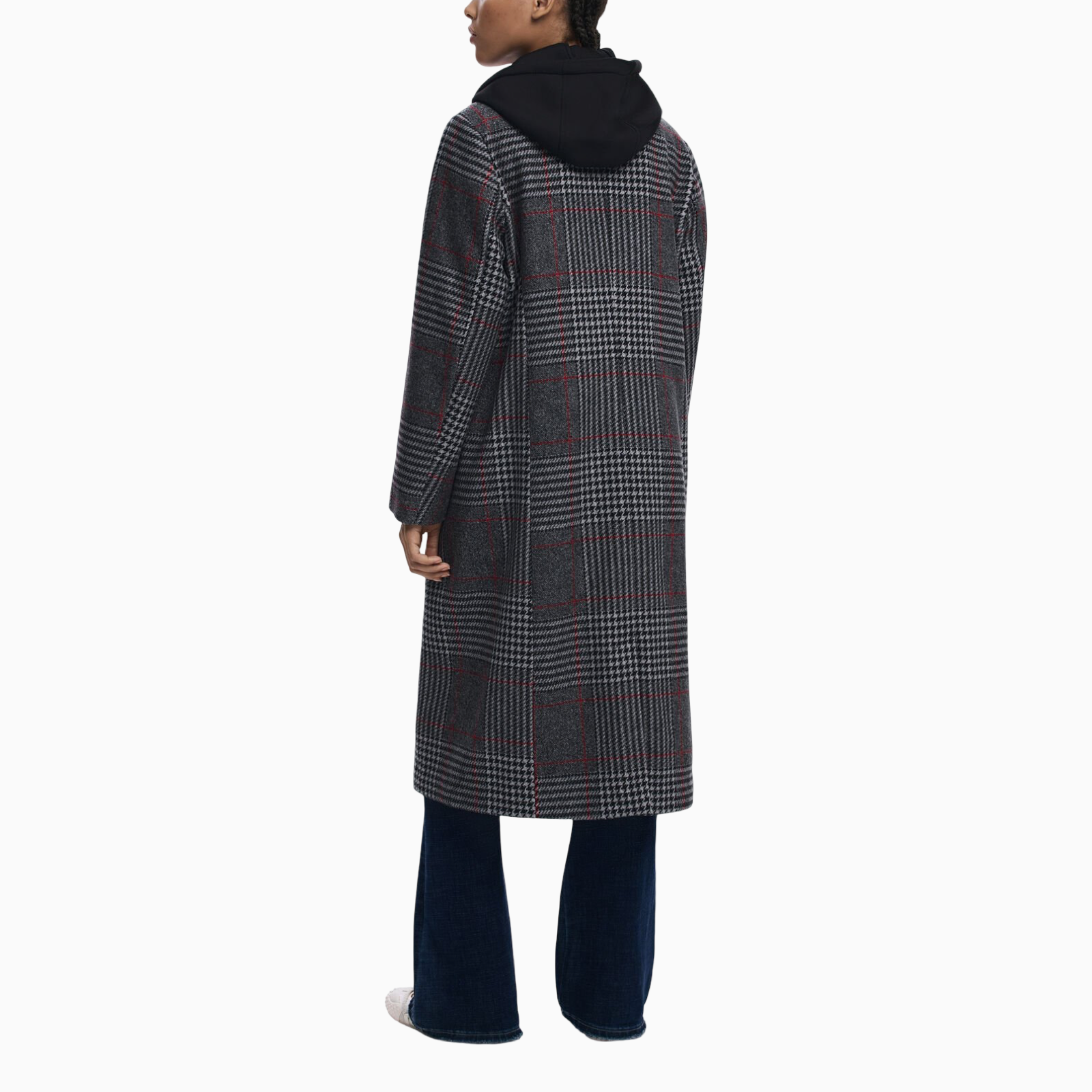 Дамско палто Desigual Women Coat 25WWEW1 Back View
