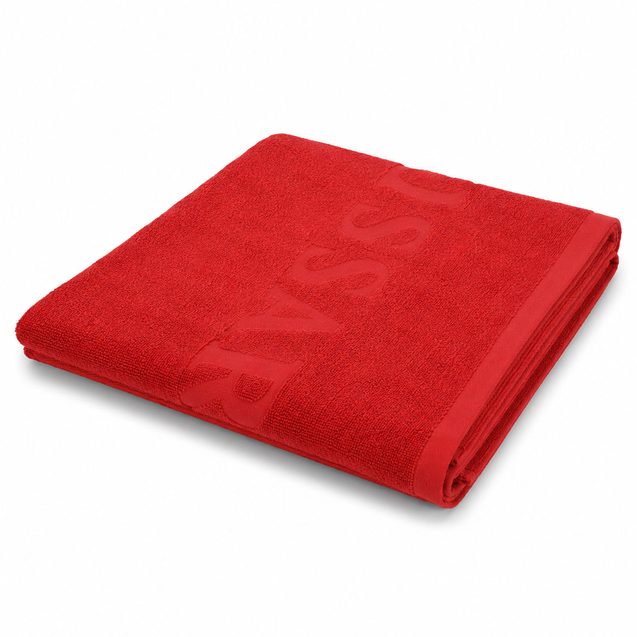 Плажна кърпа Beach towel Trussardi TRU2MTW01F 011 Red angled view