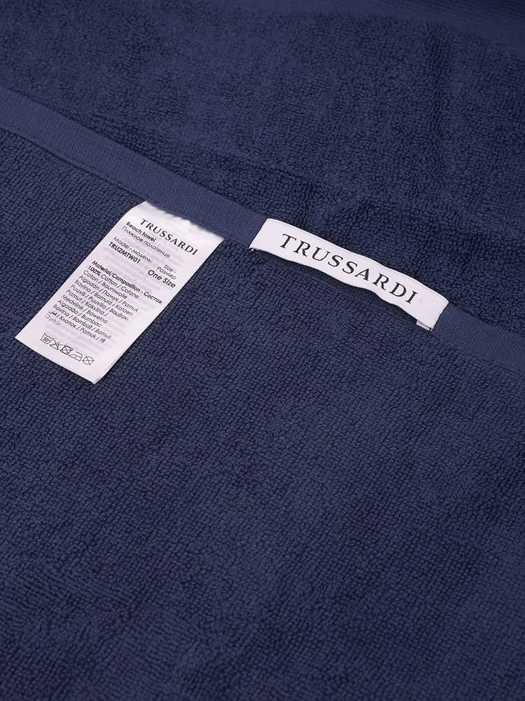 Плажна кърпа Beach towel Trussardi
TRU2MTW01 14 Dark Blue back view