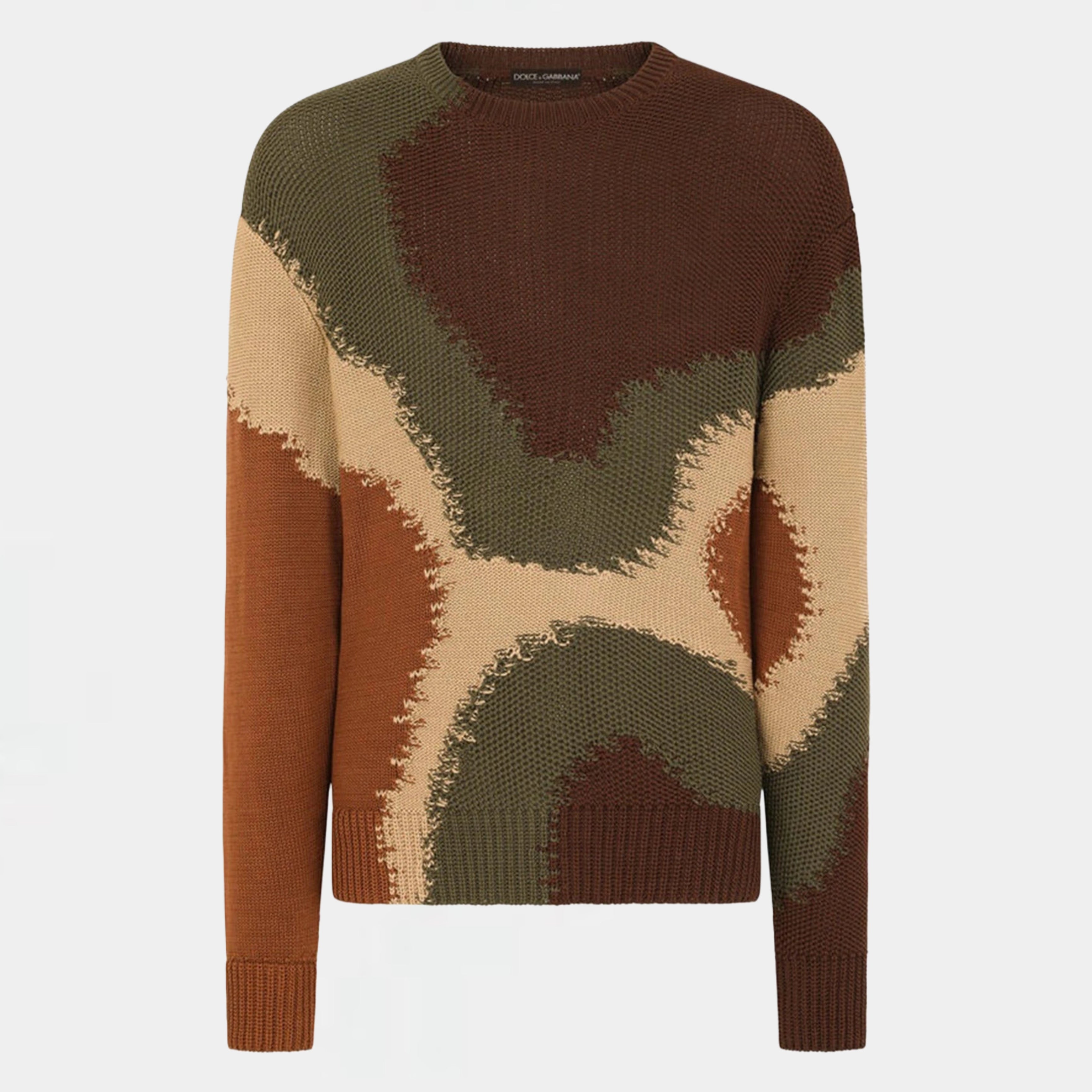 Мъжки пуловер Men’s abstract cotton sweater DOLCE & GABBANA GXI60T JACMG S9000