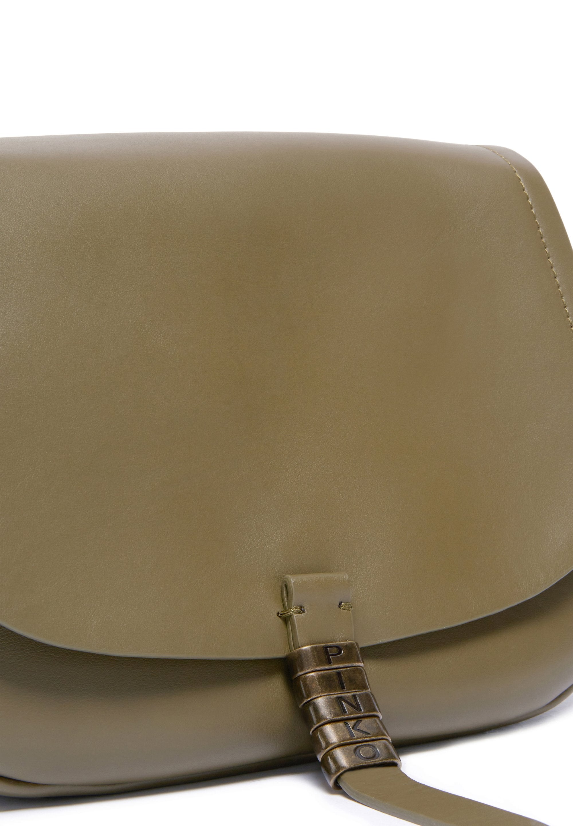 Дамска чанта Women’s shoulder bag PINKO Saddle 103830A1ZXV68Q Military Green detail view