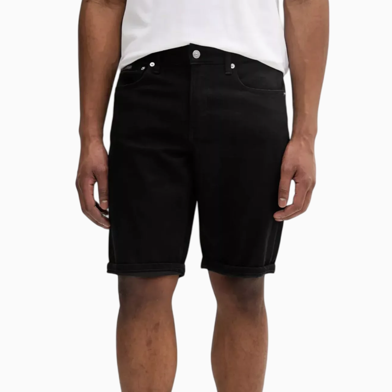 Мъжки черни дънкови панталони Calvin Klein Jeans J30J327195