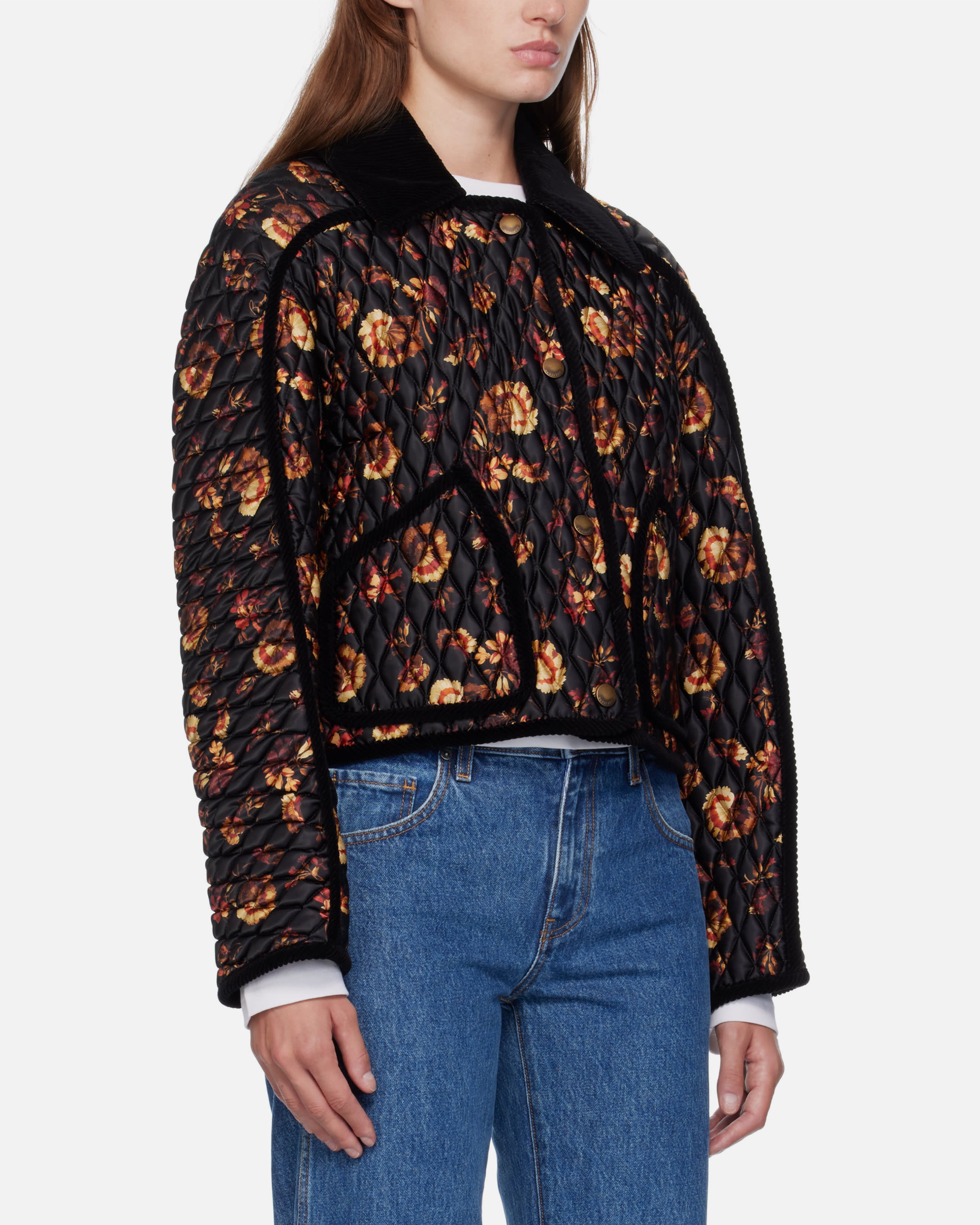 Burberry Floriston Quilted Jacket