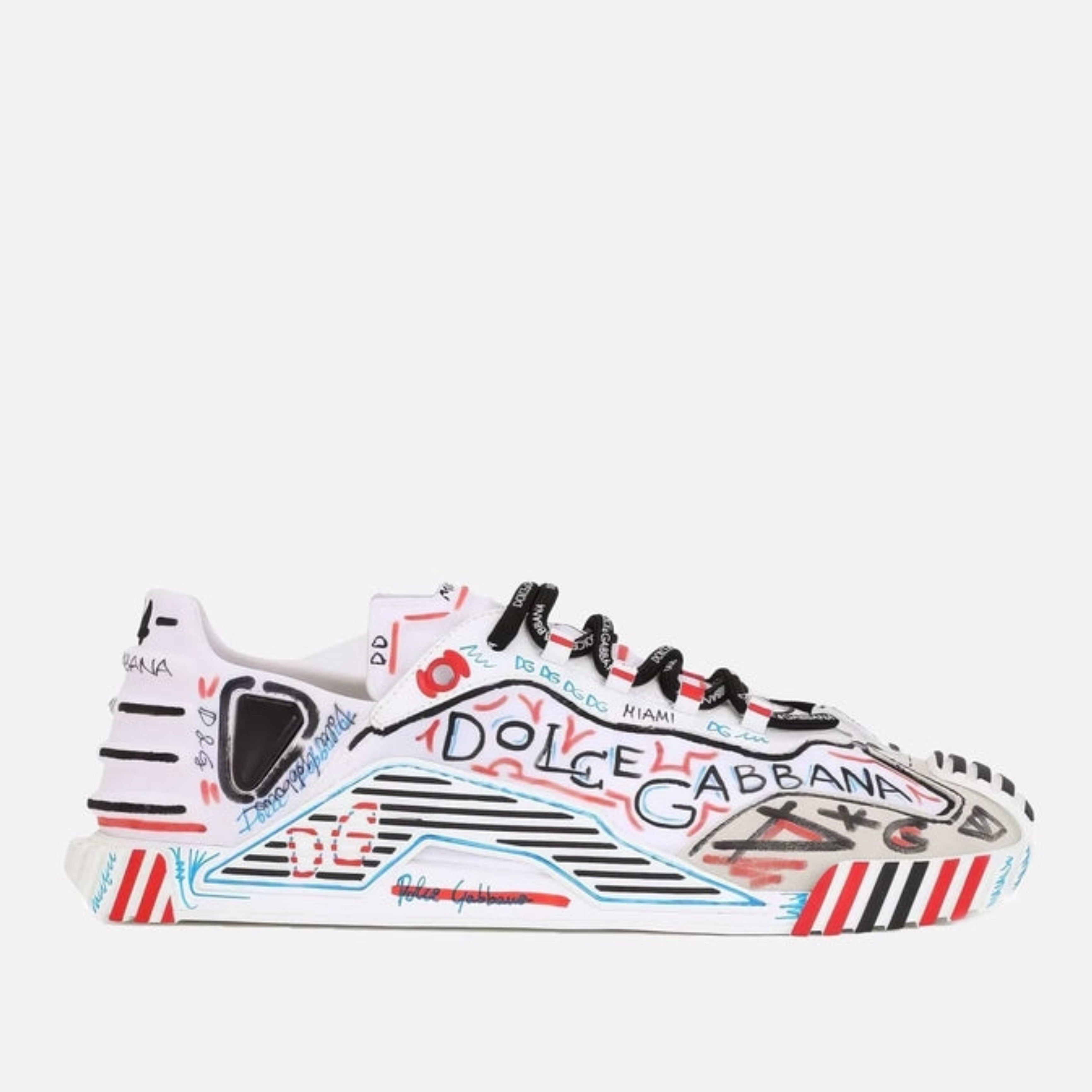 Дамски маратонки Dolce & Gabbana NS1 Graffiti Women Sneakers CK1810 AO840