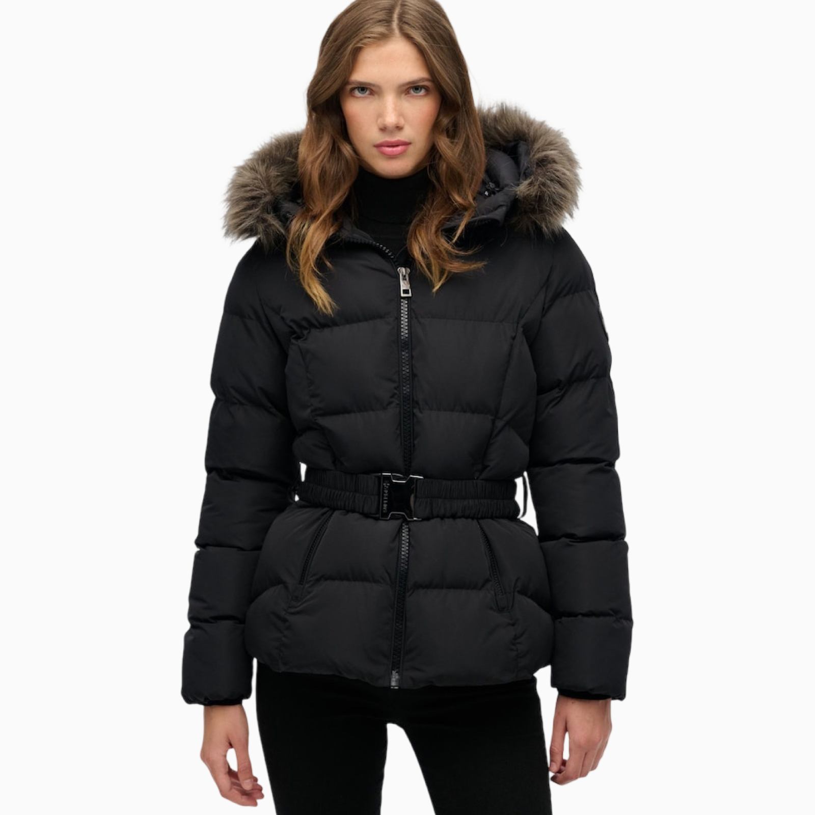 Дамско зимно яке Superdry Fuji Women Jacket W5011928A Front View