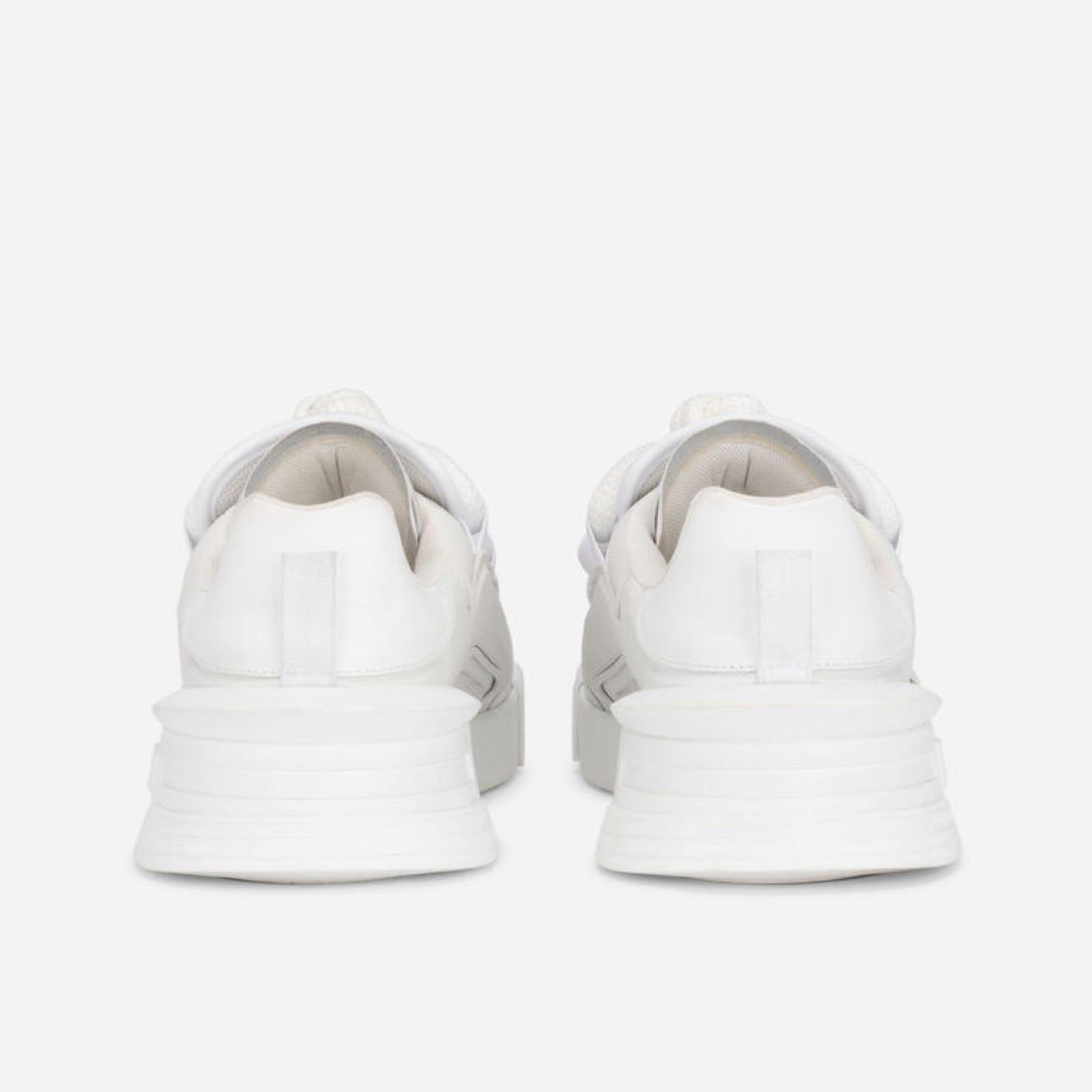 Мъжки бели кецове Dolce & Gabbana Portofino Men Sneakers CS2061 AB950 8B930 Heel View