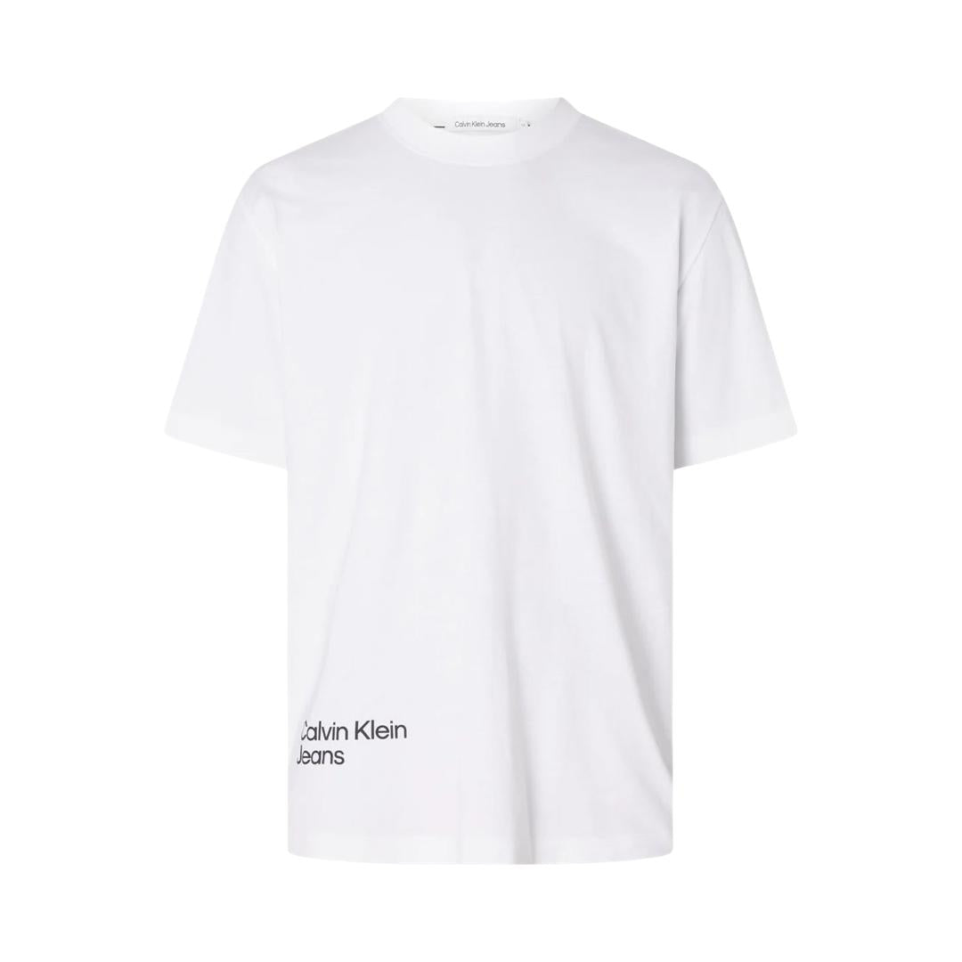 Мъжка тениска в бяло Calvin Klein Jeans J30J322881