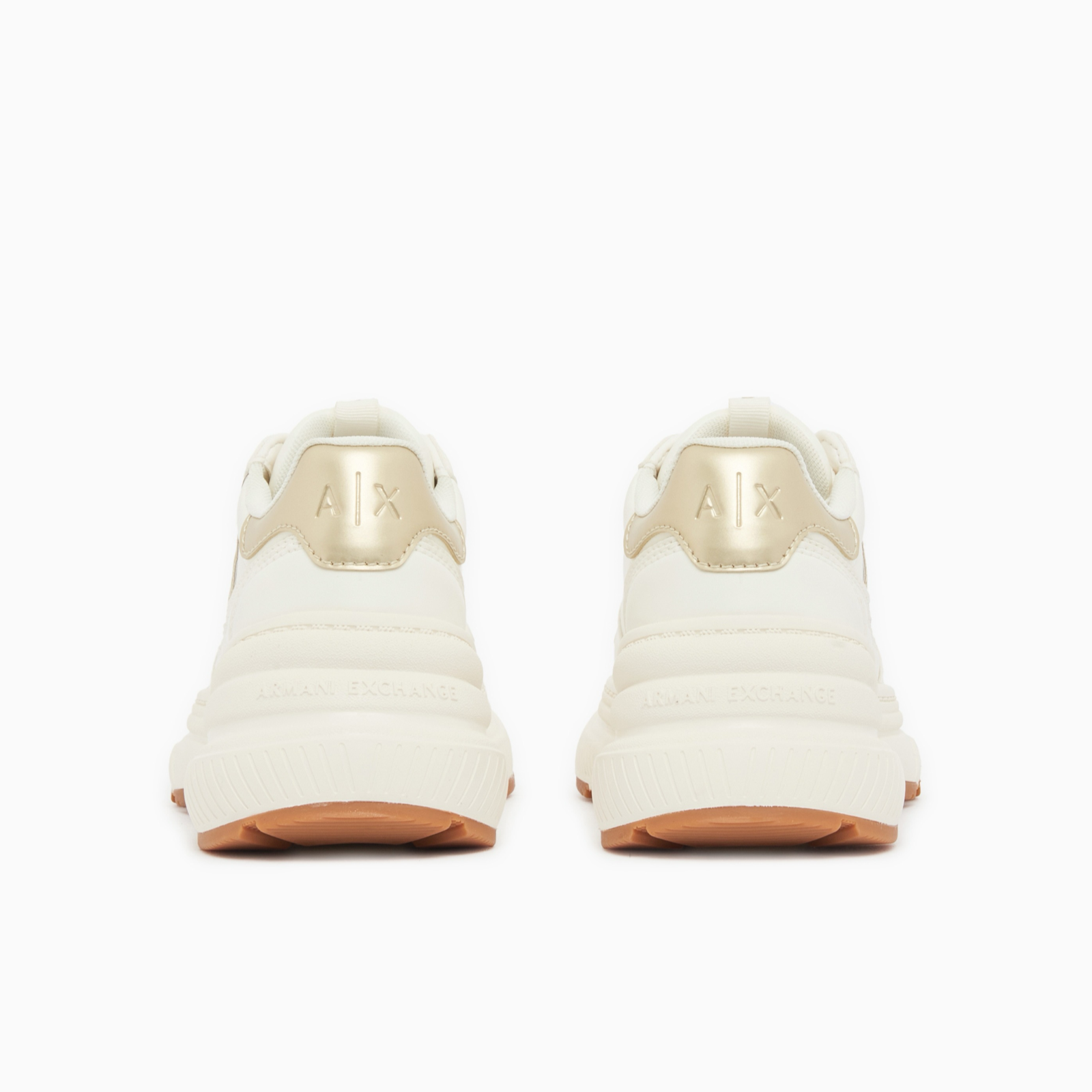 Дамски кецове Armani Exchange Women Sneakers XW003106 AF27406 MZ128 Heel View