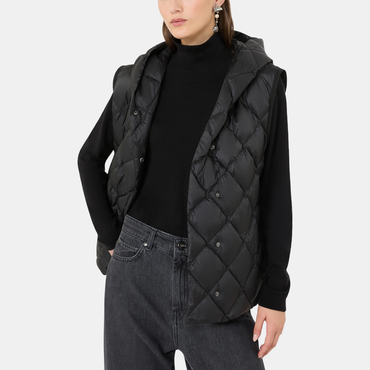 Max Mara Water-Repellent Gilet WE5296016206003 Front View