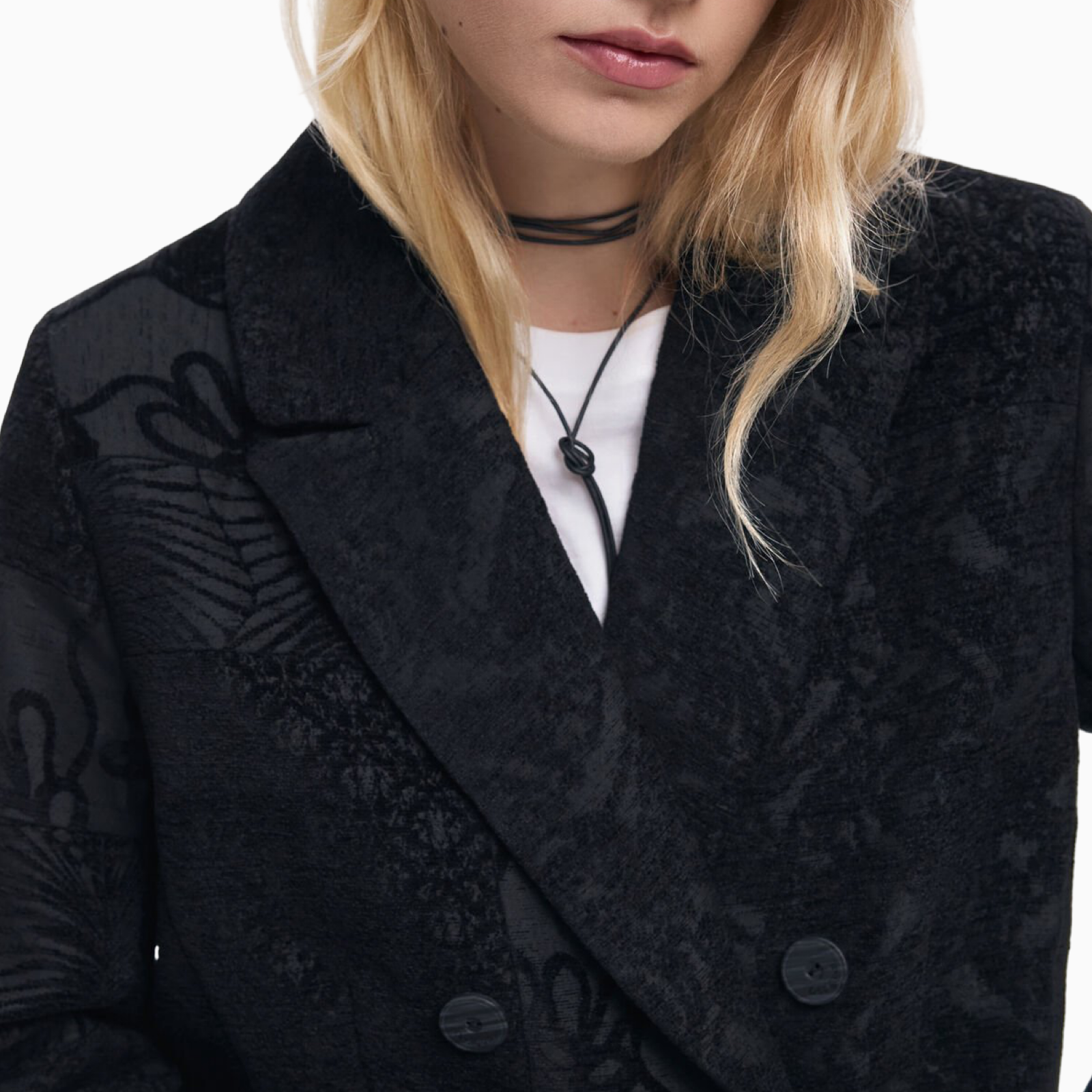 Дамско палто Desigual Women Coat 25WWEW16 Close-Up
