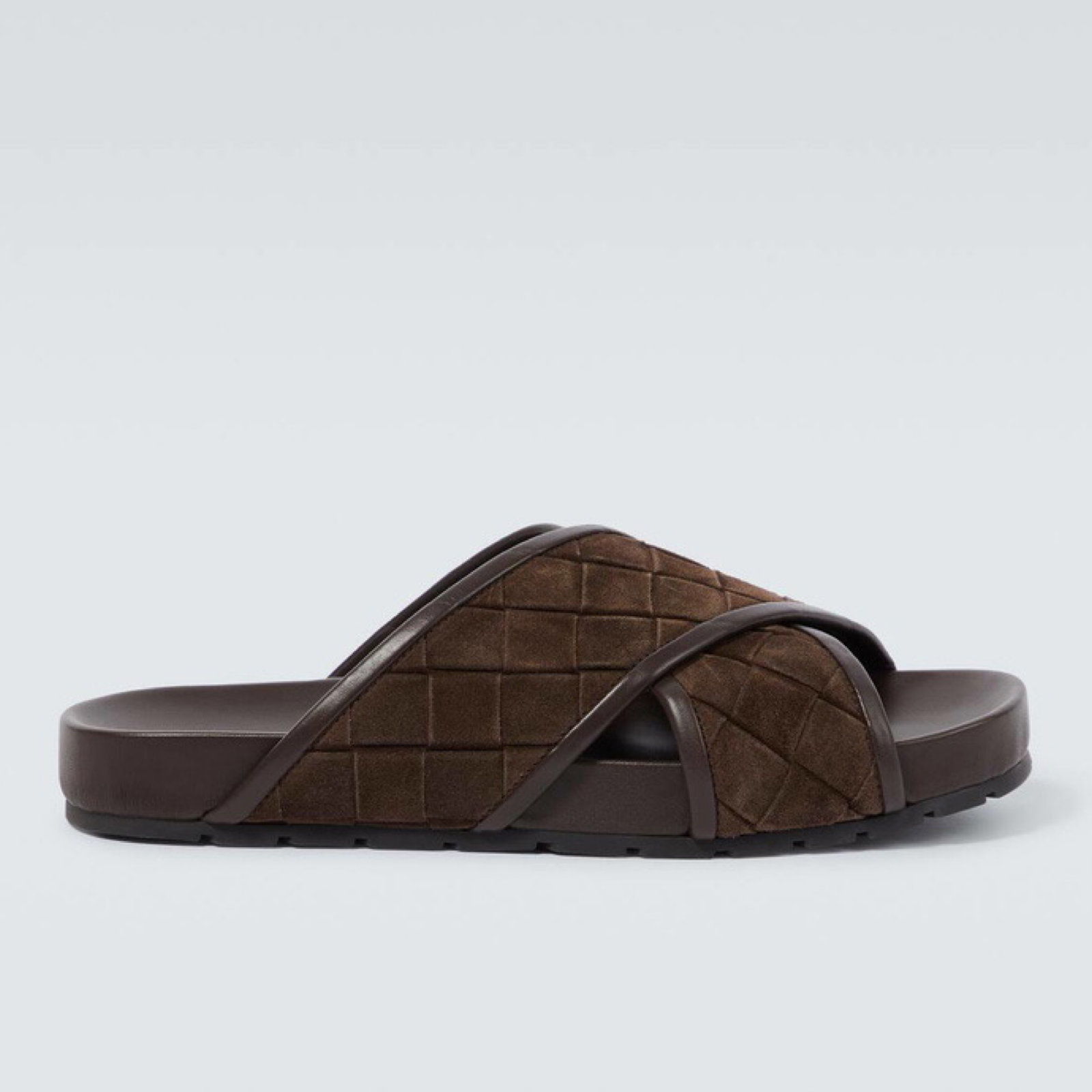 Bottega Veneta Tarik Criss Cross Sandal Medial View