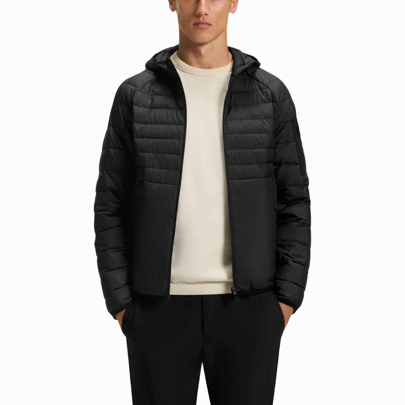 Мъжко яке Boss Men Jacket 50549181 001 Front View