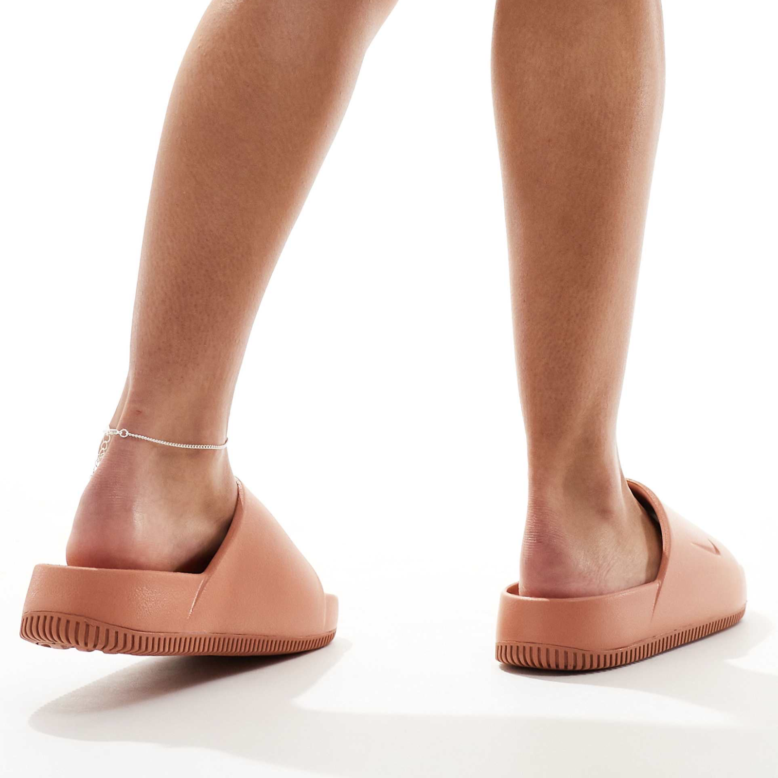 Дамски чехли Nike Calm DX4816-202 Women Slippers Heel View