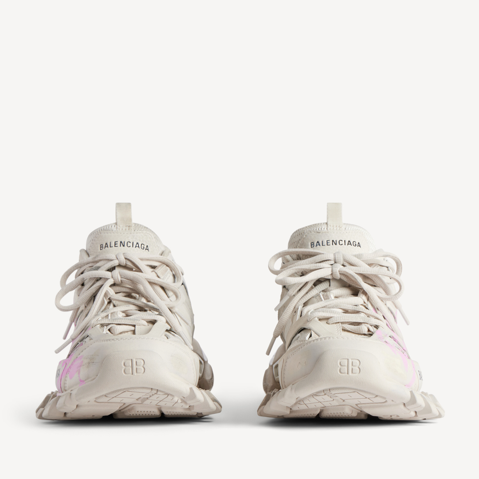 Balenciaga Track Signature Sneakers 542436WTRHW9250 Front View