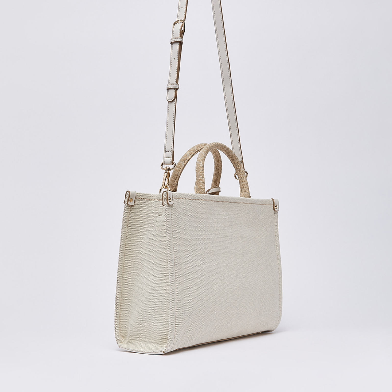 Дамска чанта Liu Jo Medium Jacquard Tote Bag AA6206 T388A C3905 Back View