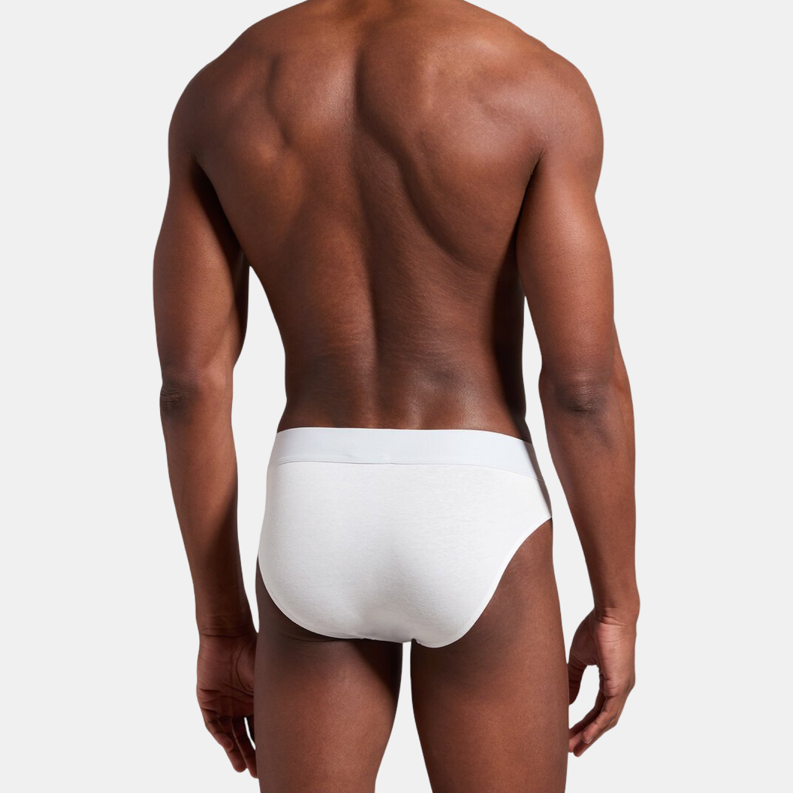 3 броя мъжки бели слипове Bikkembergs Briefs BKK1USP10TR Front View Back View