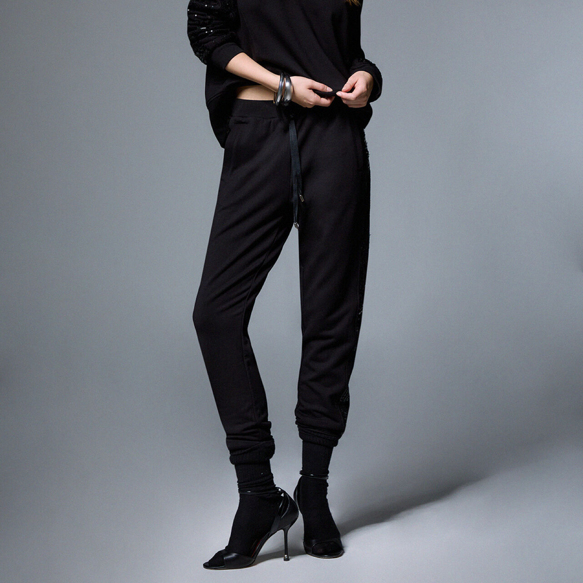 Дамски спортен панталон Liu Jo Women Sweatpants TF6143FS576 22222 Front View