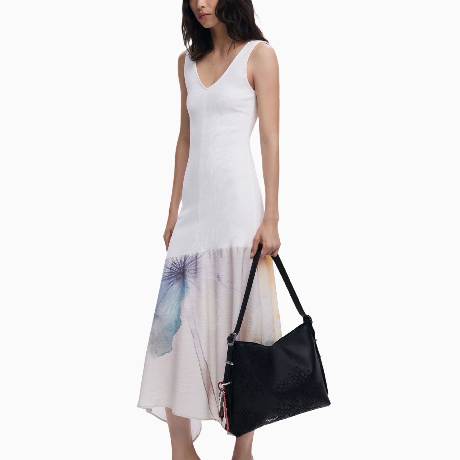 Дамска чанта Women’s shoulder bag Desigual 25WAXPA0 2000 Black lifestyle view