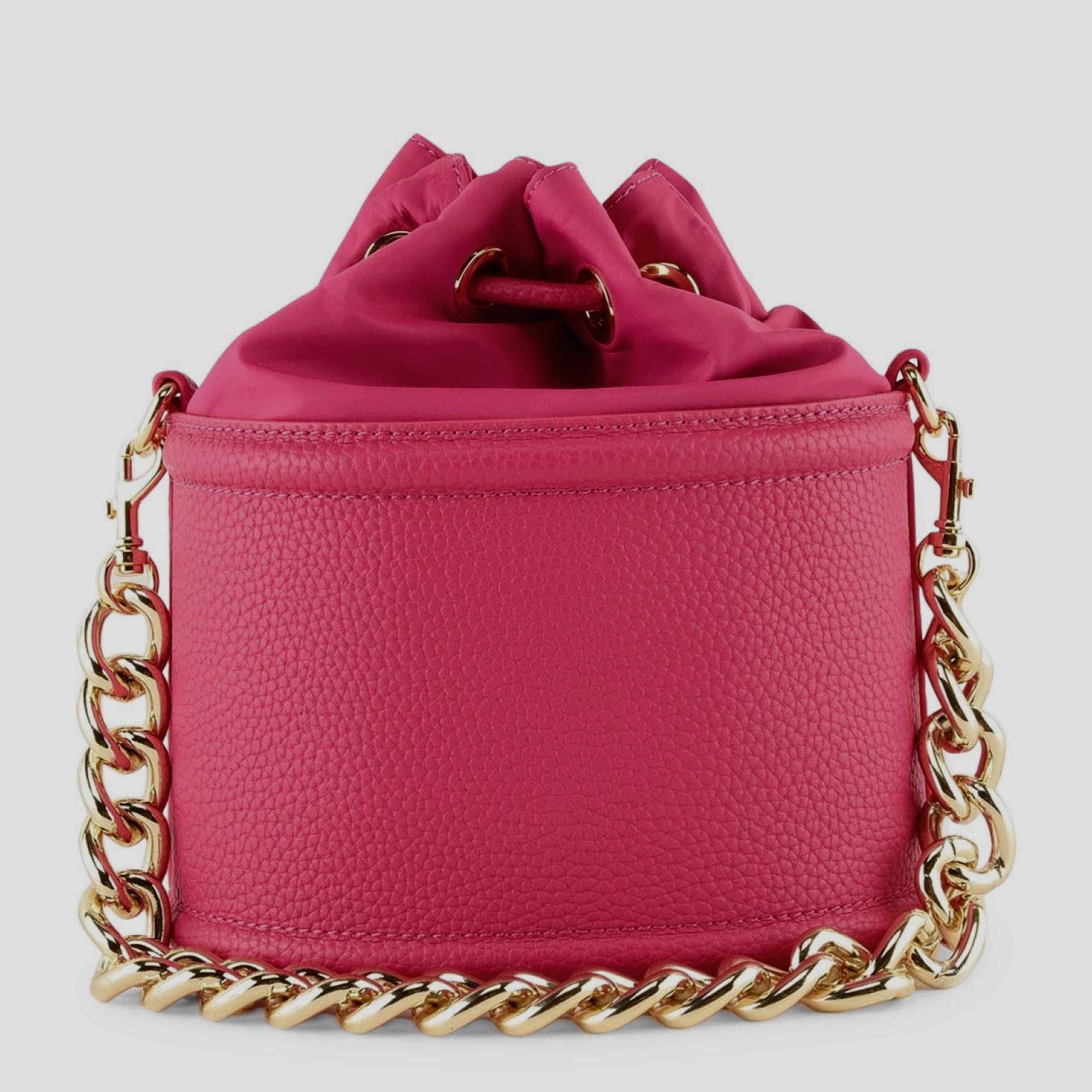 Дамска чанта за през рамо Versace Jeans Couture 75VA4BF3 ZS827 455 кръгла форма в розово