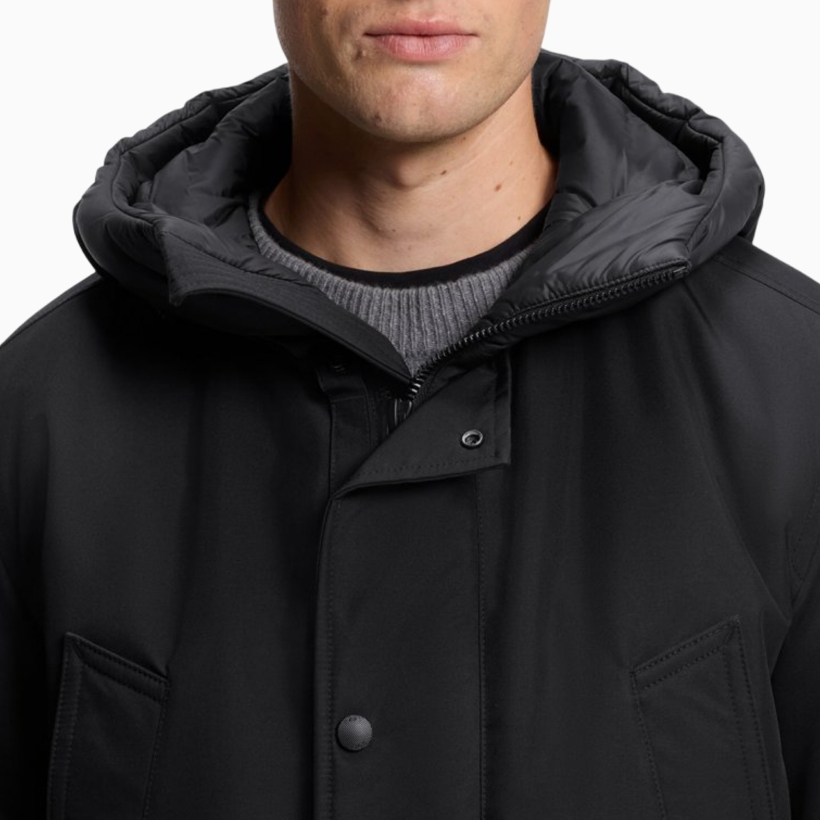 Мъжко зимно яке Boss Men Jacket 50547078 Close-Up