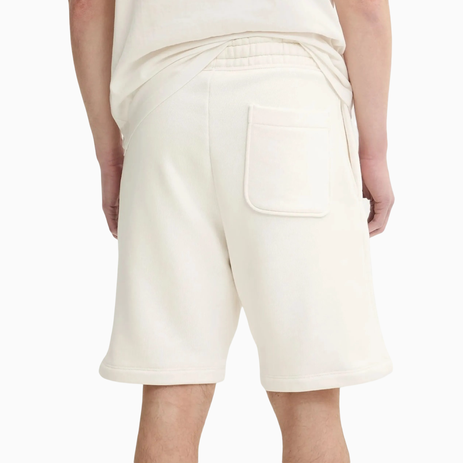 Мъжки бели къси панталони Hugo Men Shorts 50531759 102 Back View