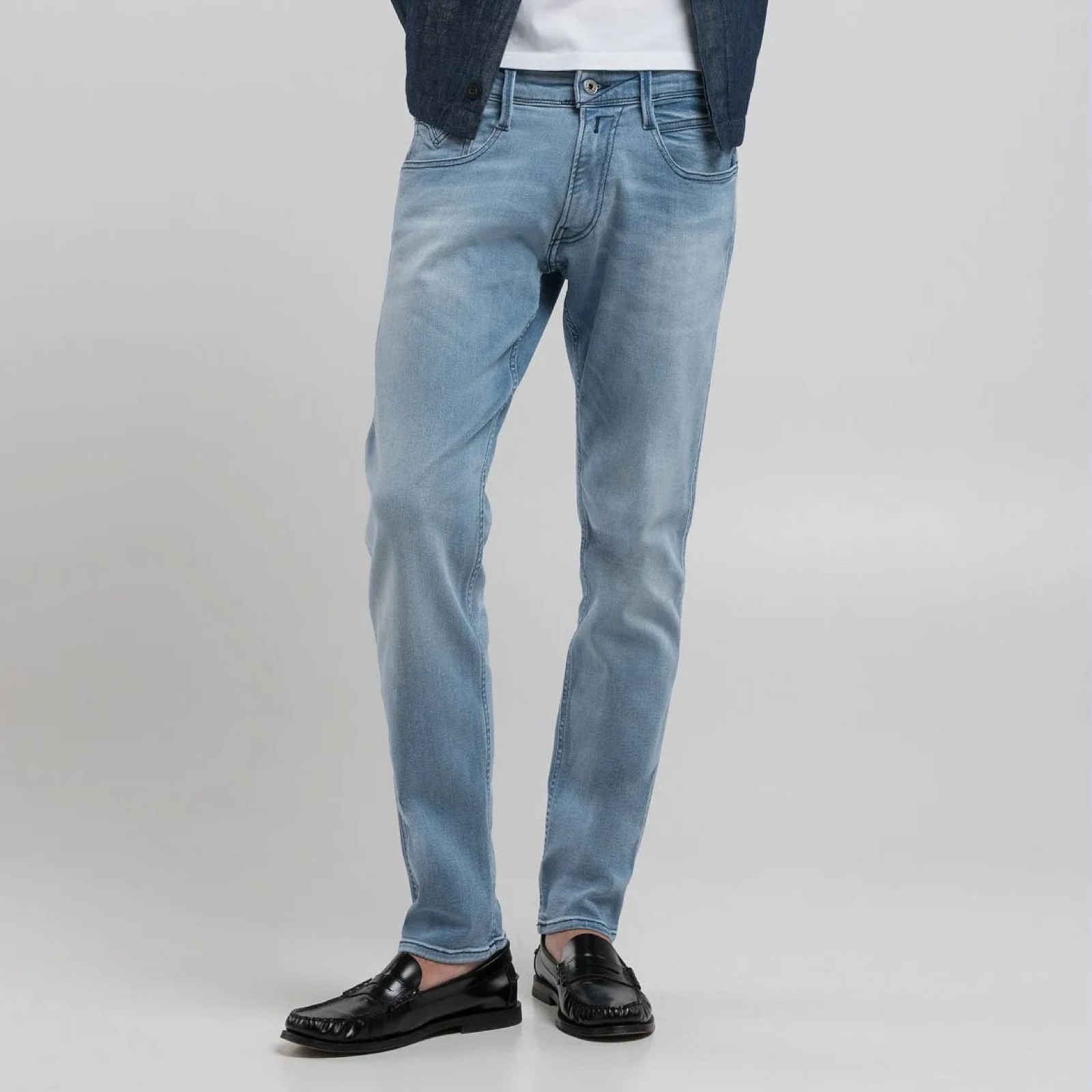 Мъжки дънки Replay Men Jeans M914Y.000.261 C42 Front View