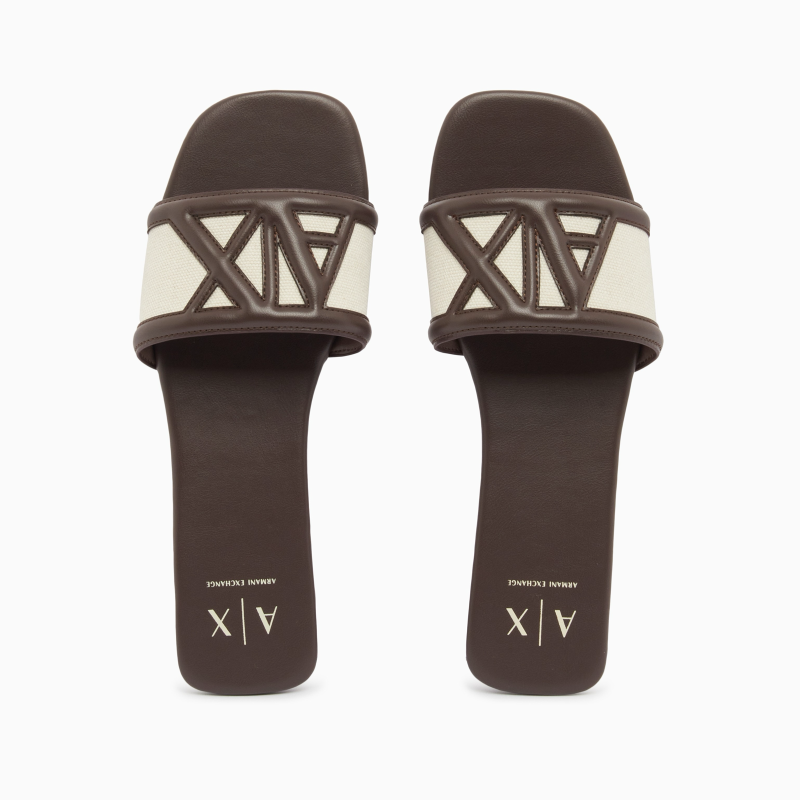 Дамски сандали Armani Exchange Women Sandals XW002568 AF22752 MZ766 Top View