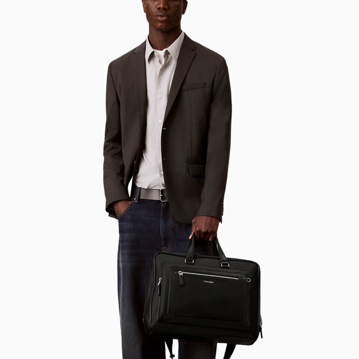 Мъжка чанта за лаптоп Calvin Klein Men Laptop Bag LV04D3499G UB1 Model View