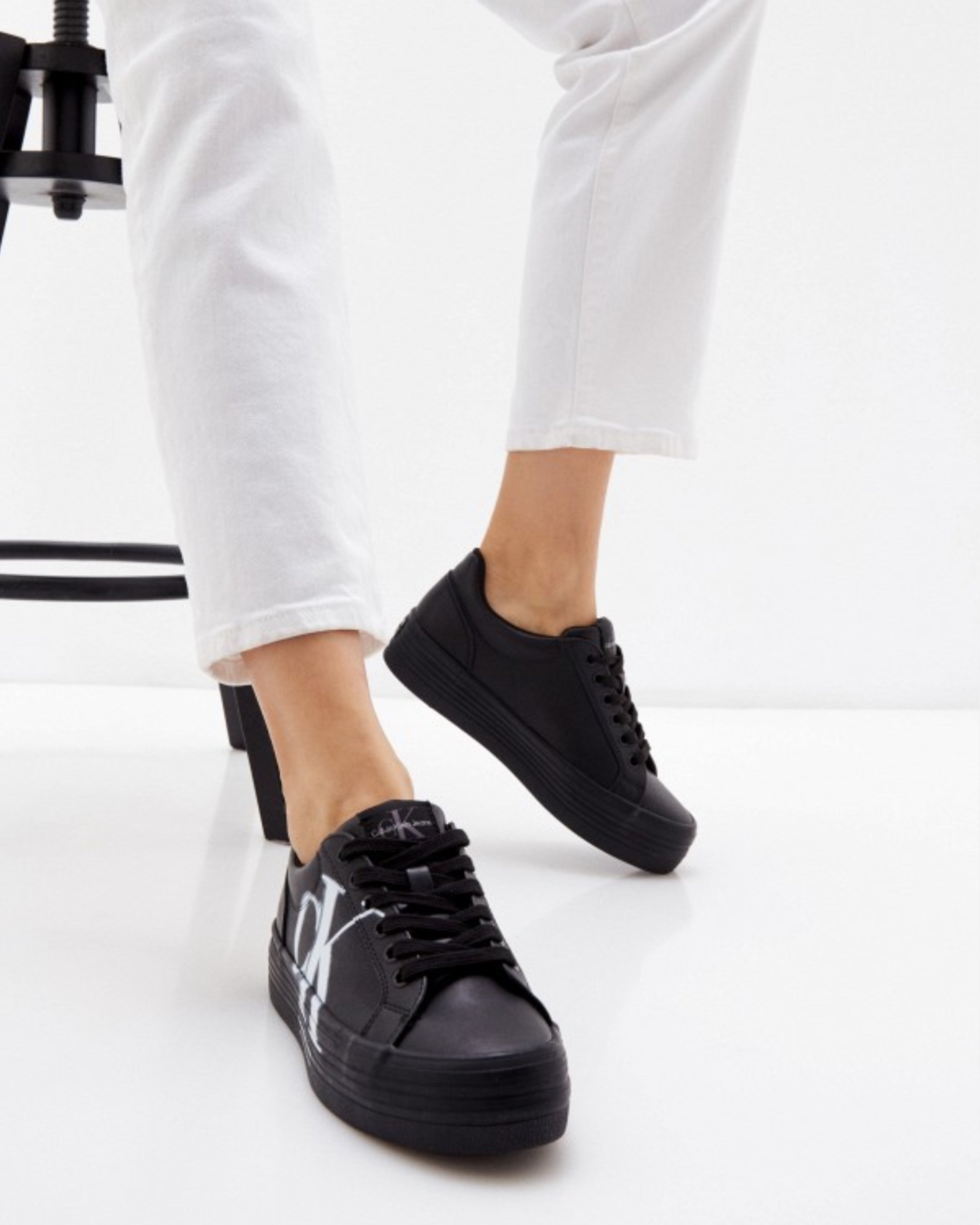 Дамски кецове в черно Women’s sneakers Calvin Klein YW0YW00908 Black