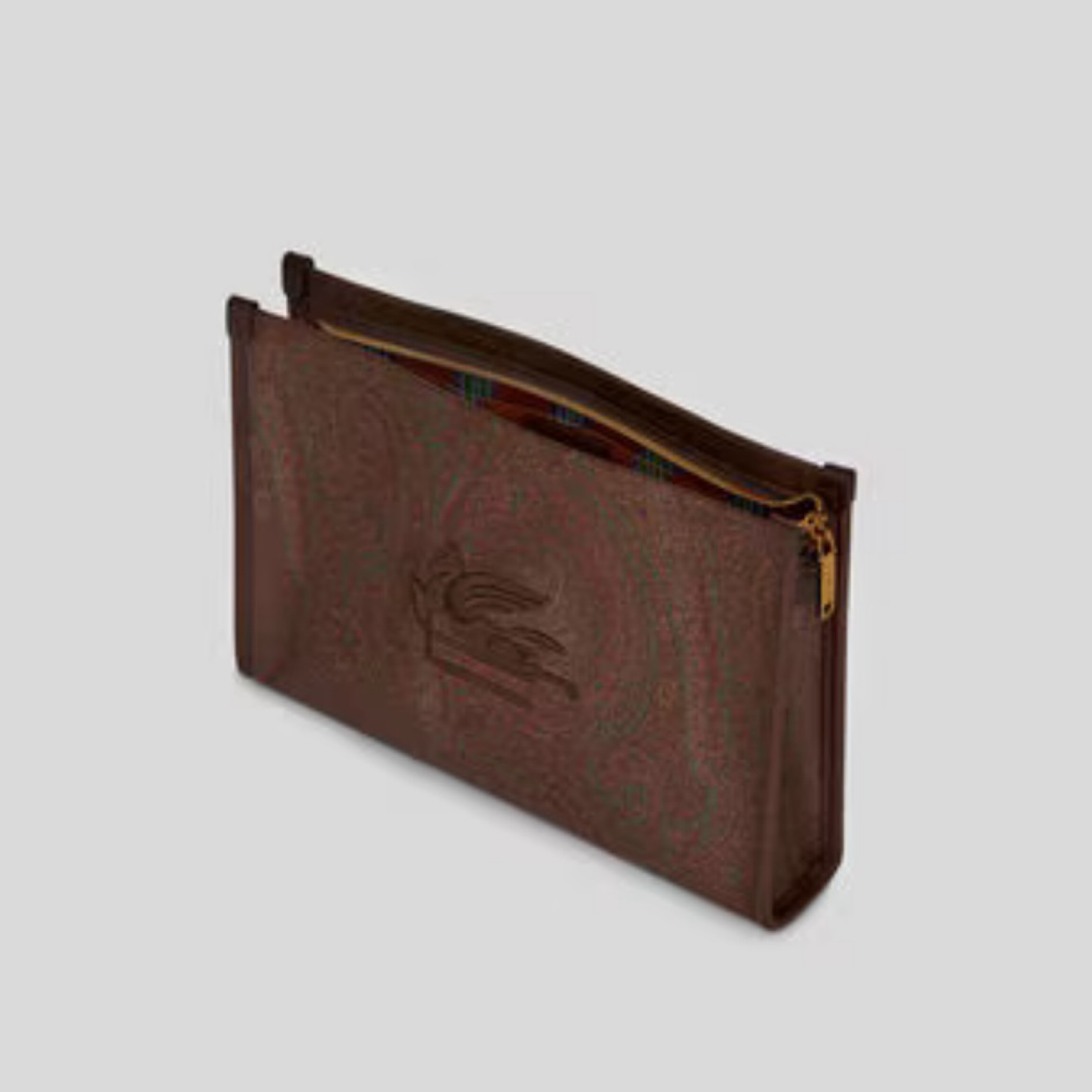 Etro Arnica Pouch With Pegaso Clutch Bag MP2C0011AA012 M0019 Side View