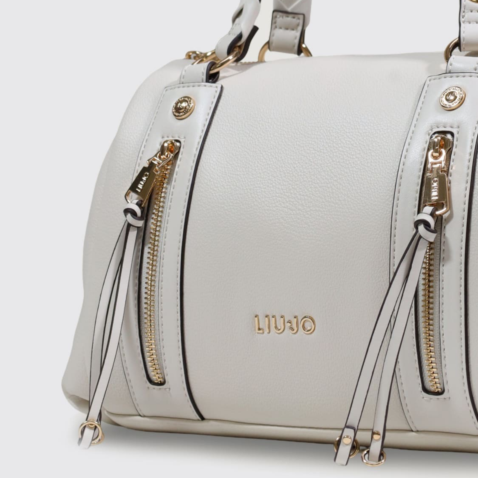 Дамска бяла чанта Liu Jo Women Handbag AA6040 E1120 X0459 close-Up