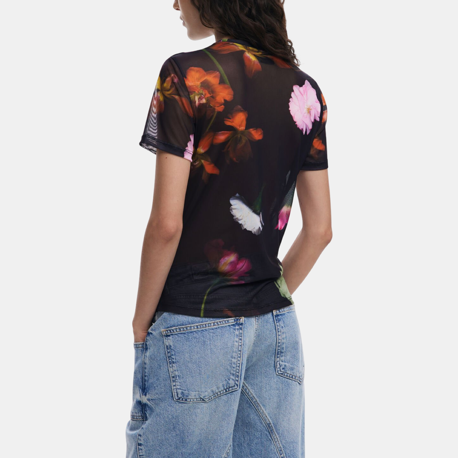 Дамска тениска Desigual 25SWTK88 Back View