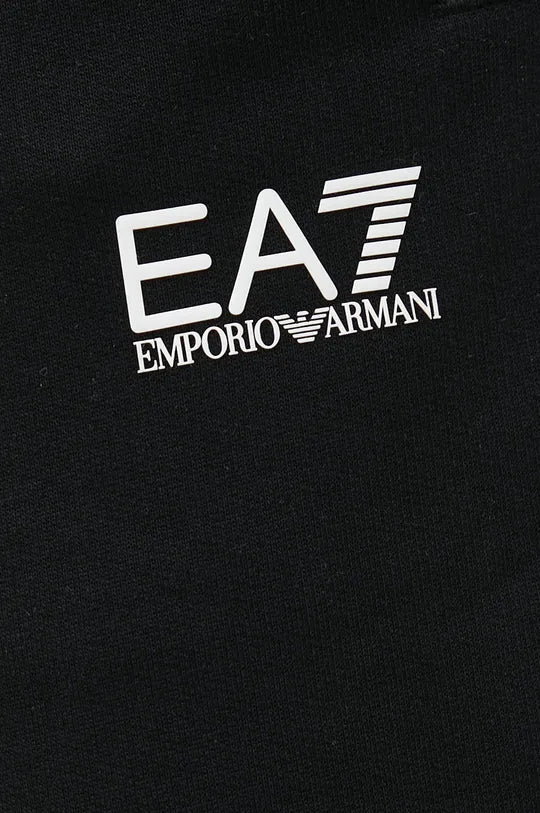 Мъжко черно спортно долнище EA7 Emporio Armani 8NPP53 PJ05Z