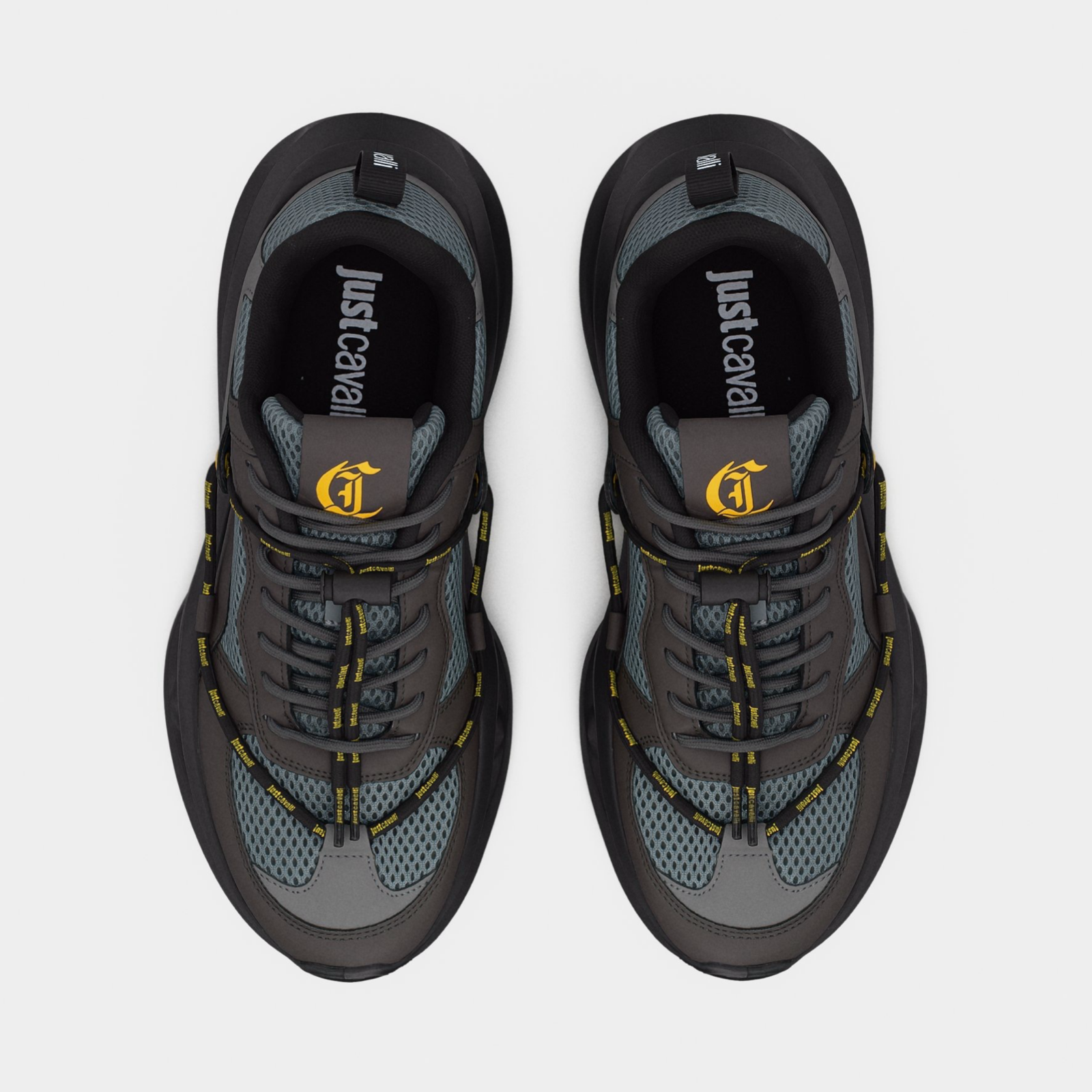 Мъжки маратонки Just Cavalli Fondo Vannie 80QA3SV2 ZSE47 833 Top View