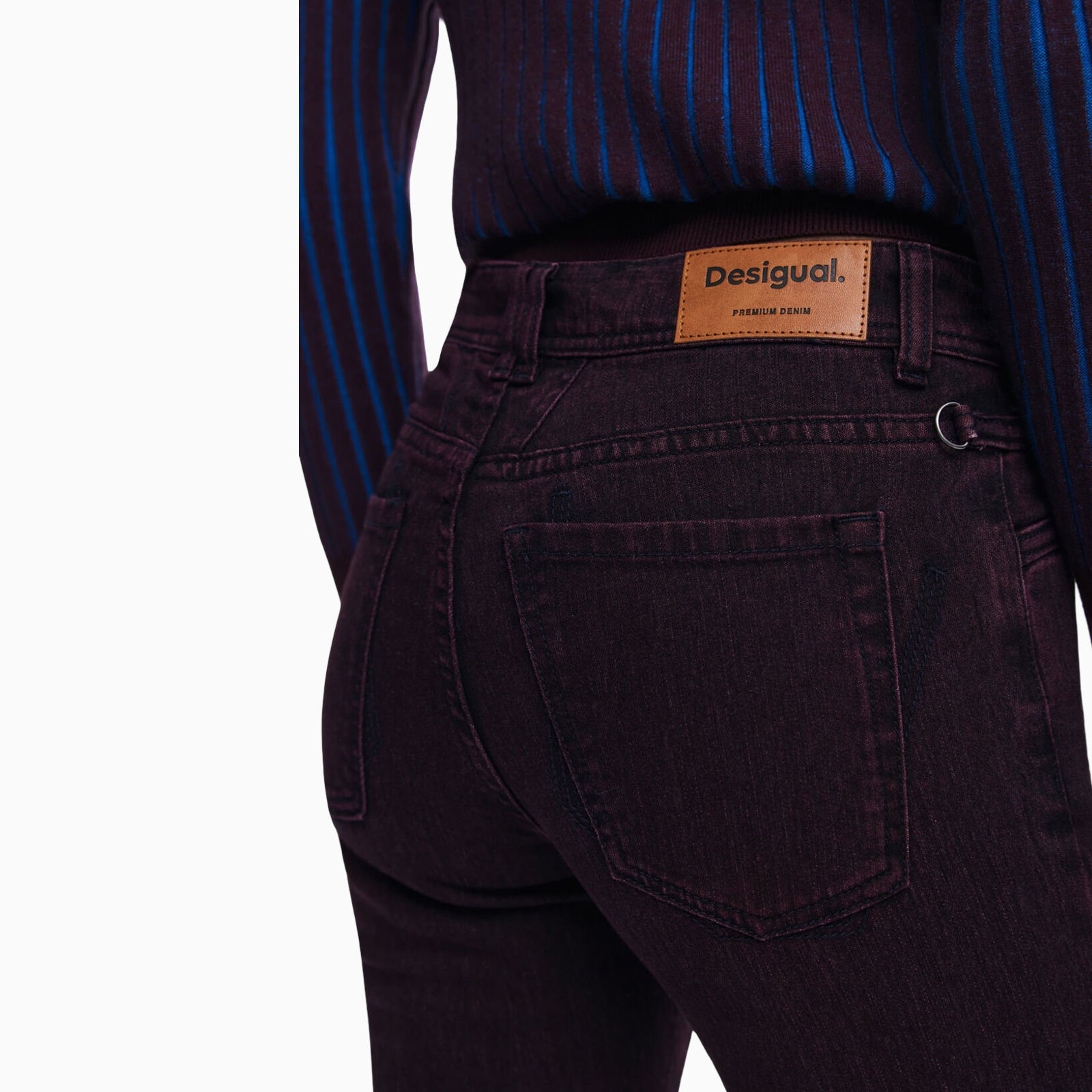 Дамски дънки Desigual Women Jeans 25WWDD19 Close-Up