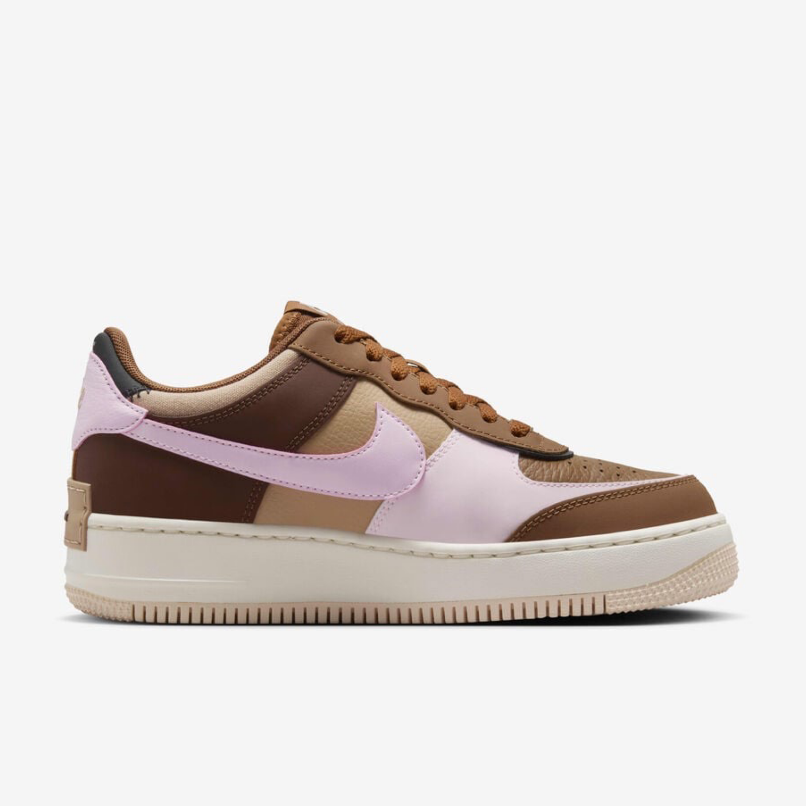 Дамски кецове Nike Air Force 1 Shadow DZ1847-200 Women Sneakers Medial View