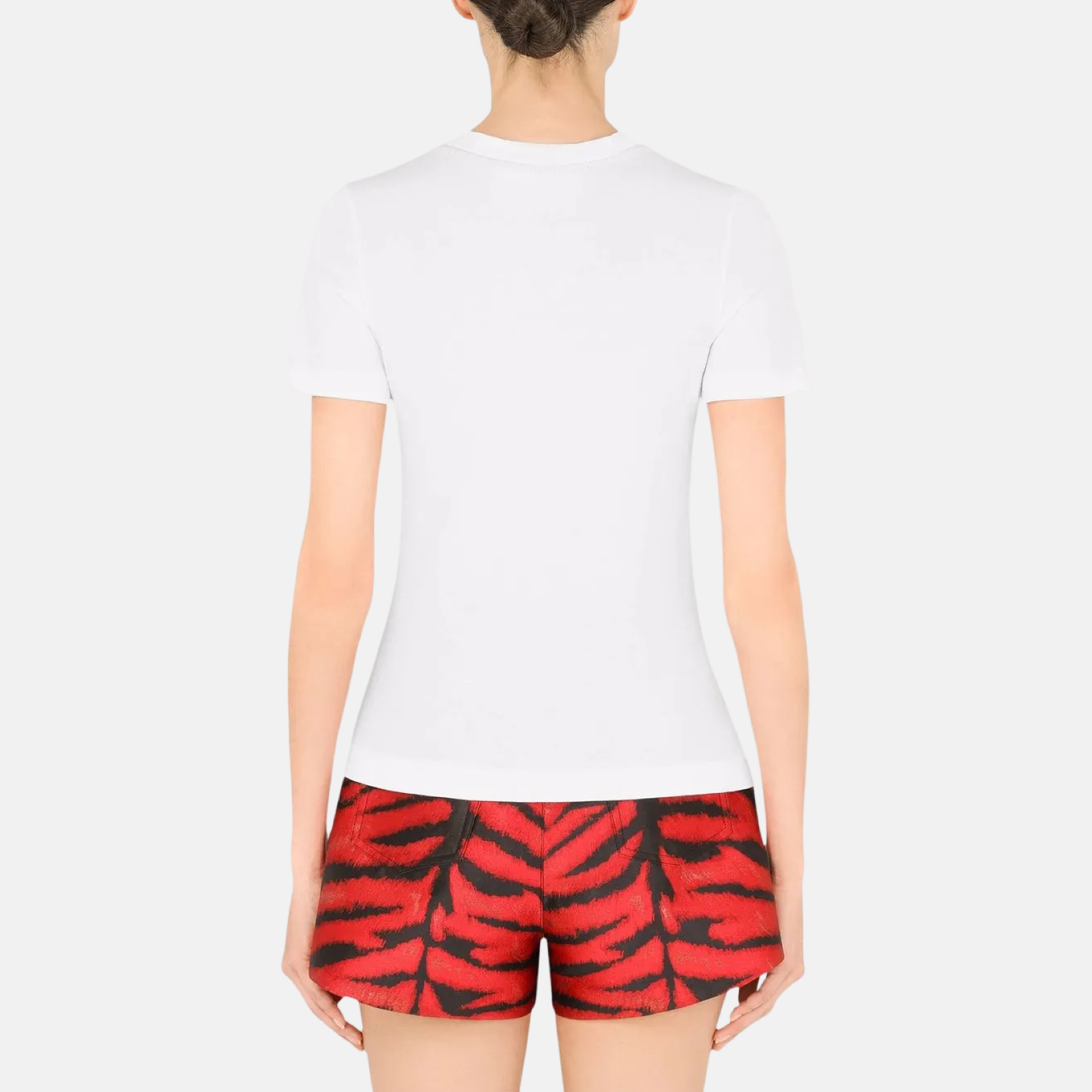 Дамска бяла тениска Dolce & Gabbana Graphic Print Women T-shirt