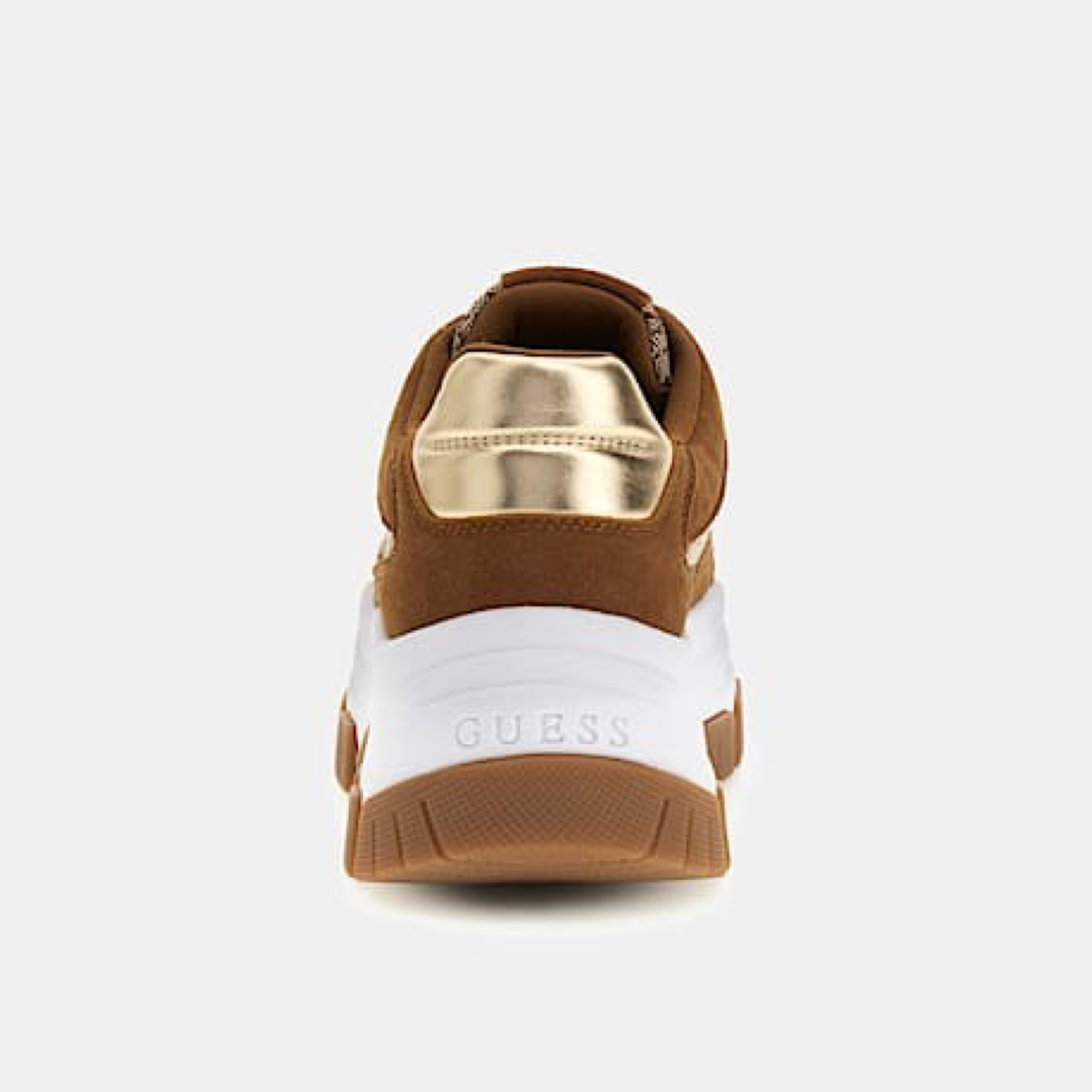 Дамски кецове Guess Women Sneakers FLPBT3 FAL12 Brown Heel View