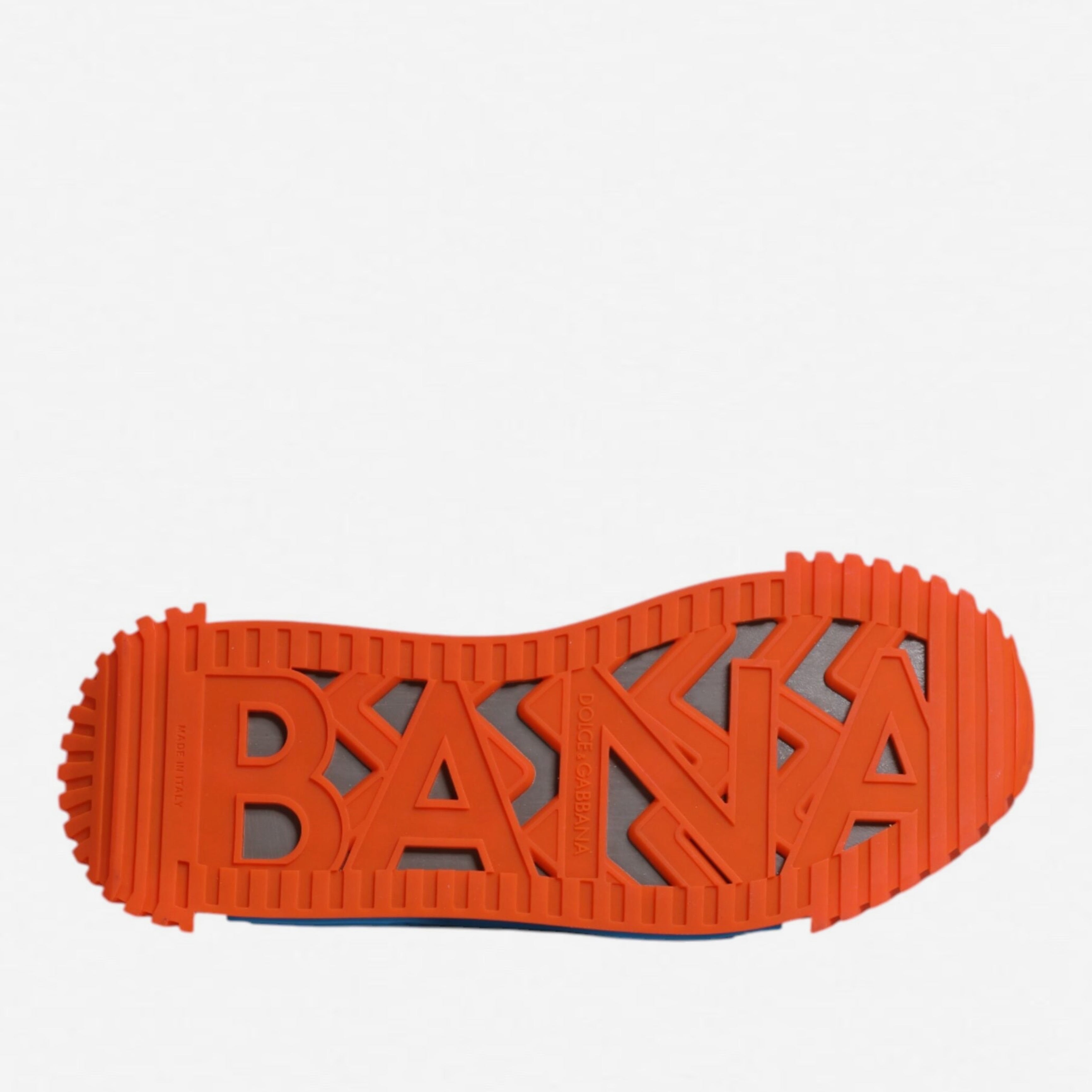 Мъжки кецове Dolce&Gabbana NS1 Sneakersin Orange/Brown/Light Blue/White outsole view