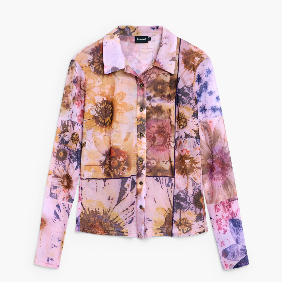 Дамска риза Desigual Women Shirt 26WWTK24 3049 Front View