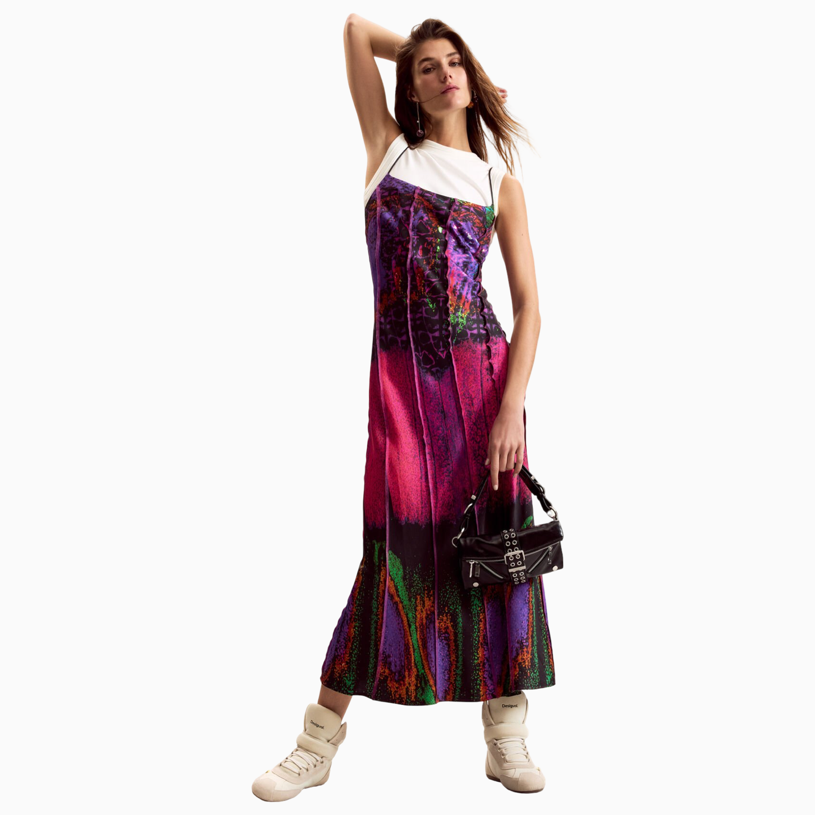 Дамска рокля Desigual by Mr. Christian Lacroix 26SWVW42 3062 Front View