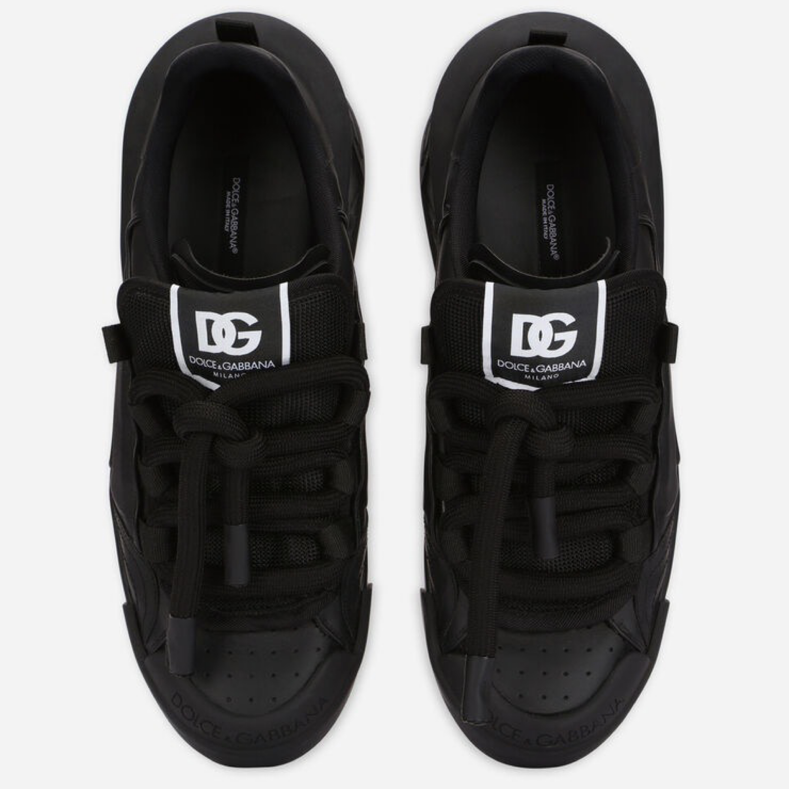 Мъжки кацове Dolce & Gabbana Portofino Men Sneakers CS2061 AB9508 B956 Top View