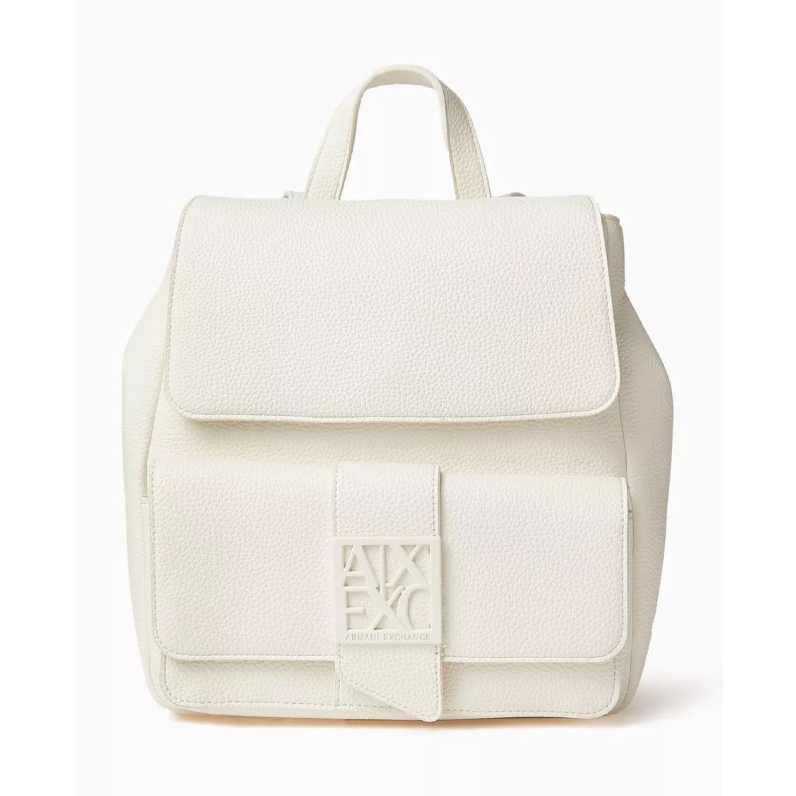 Дамска бяла раница Armani Exchange Women Backpack XW002591 AF11902 U0011 Front View