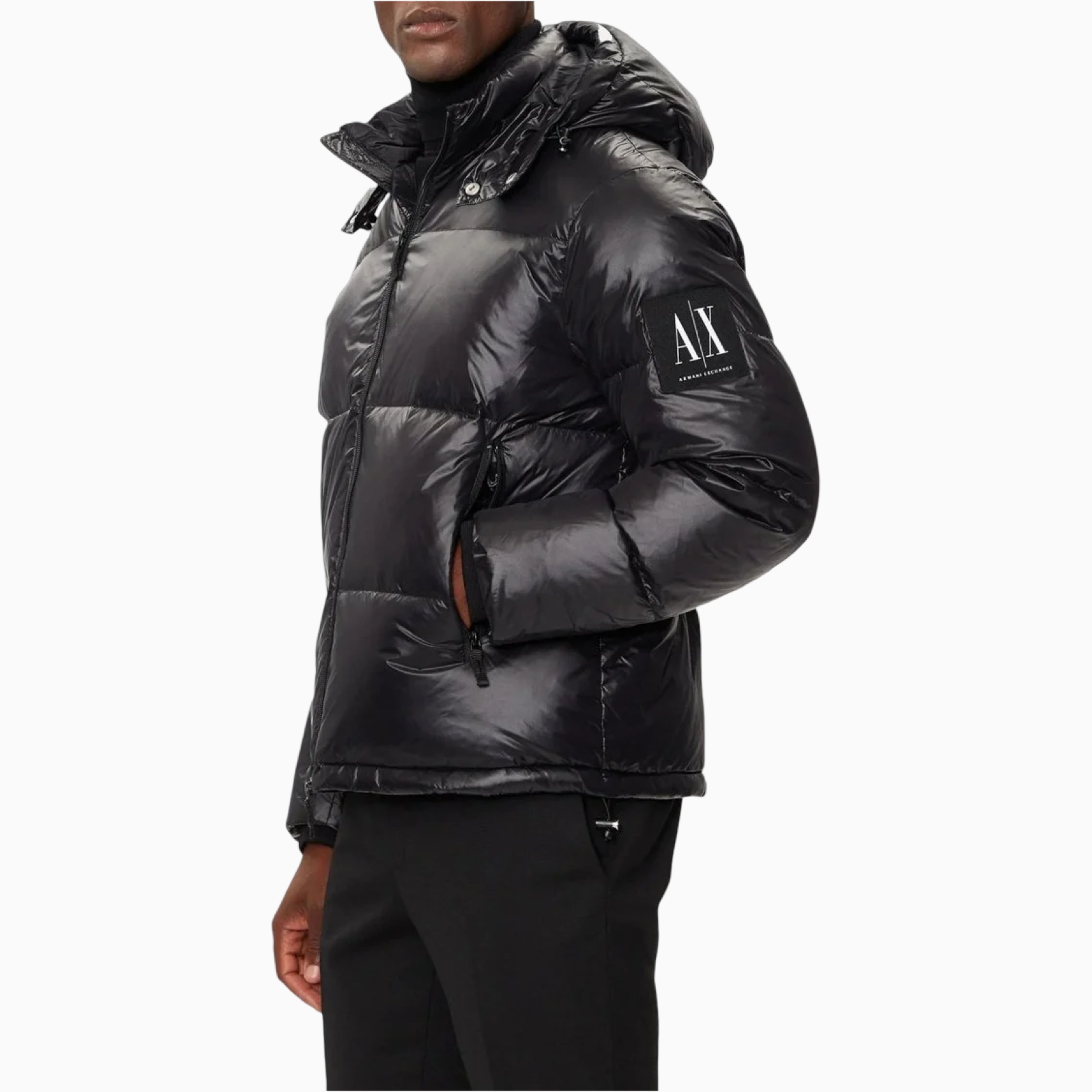 Мъжко зимно яке Armani Exchange Icon Project Men Jacket 8NZB70 ZNYNZ 1200 Side View