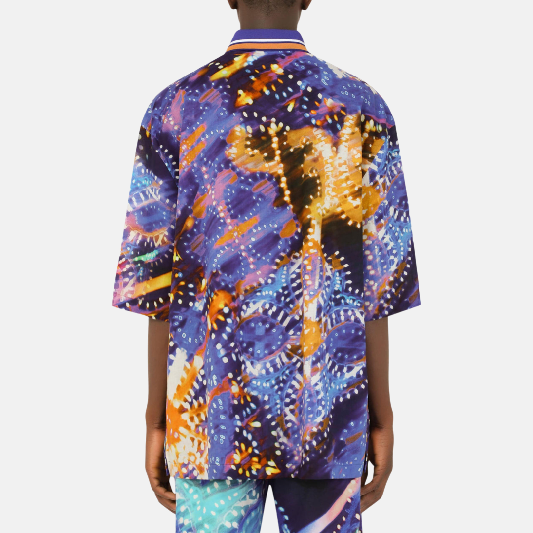 Мъжка поло тениска Dolce & Gabbana
Illumination Print Cotton Polo