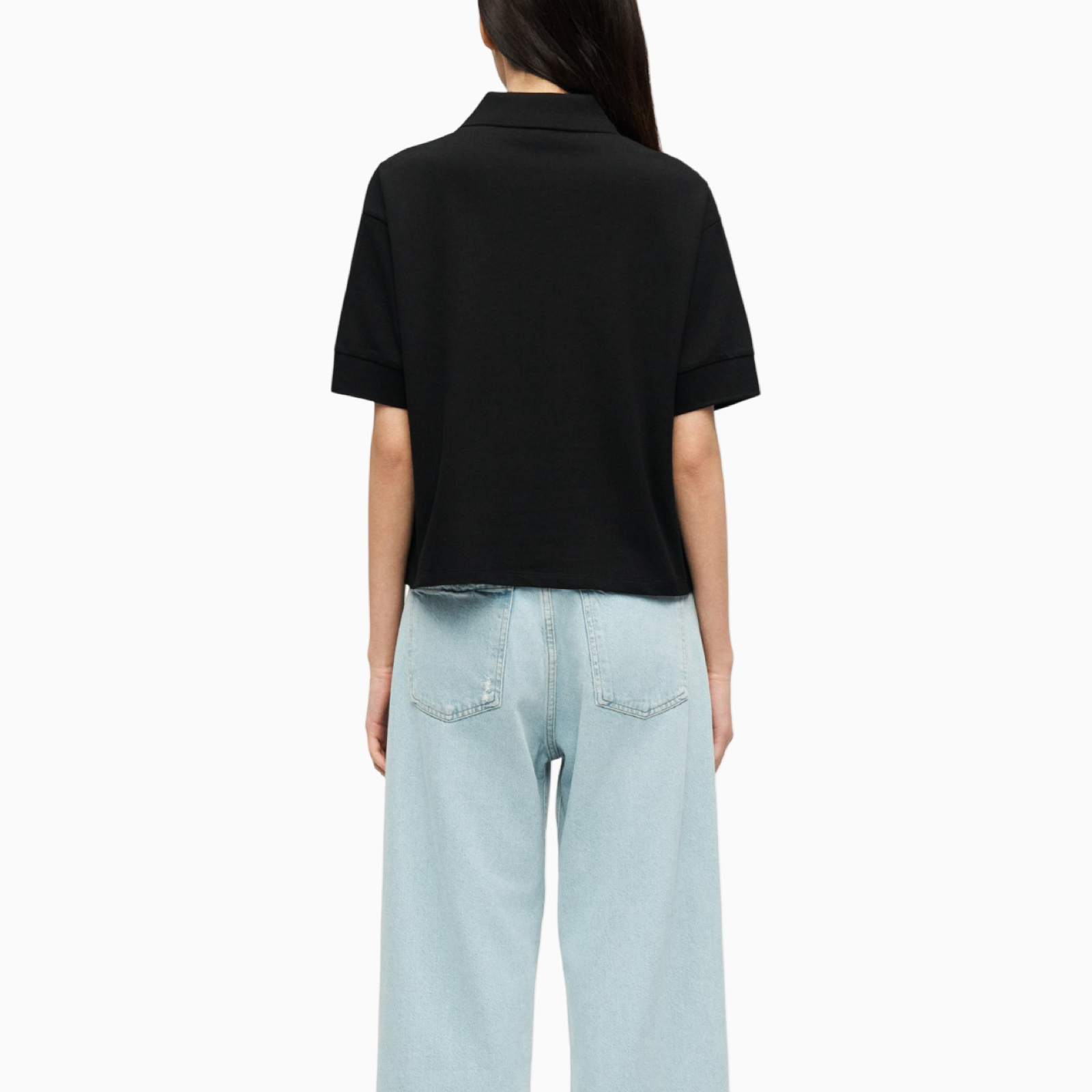 Дамска поло тениска Armani Exchange Women Polo XW000887 AF10819 MC021 Back View